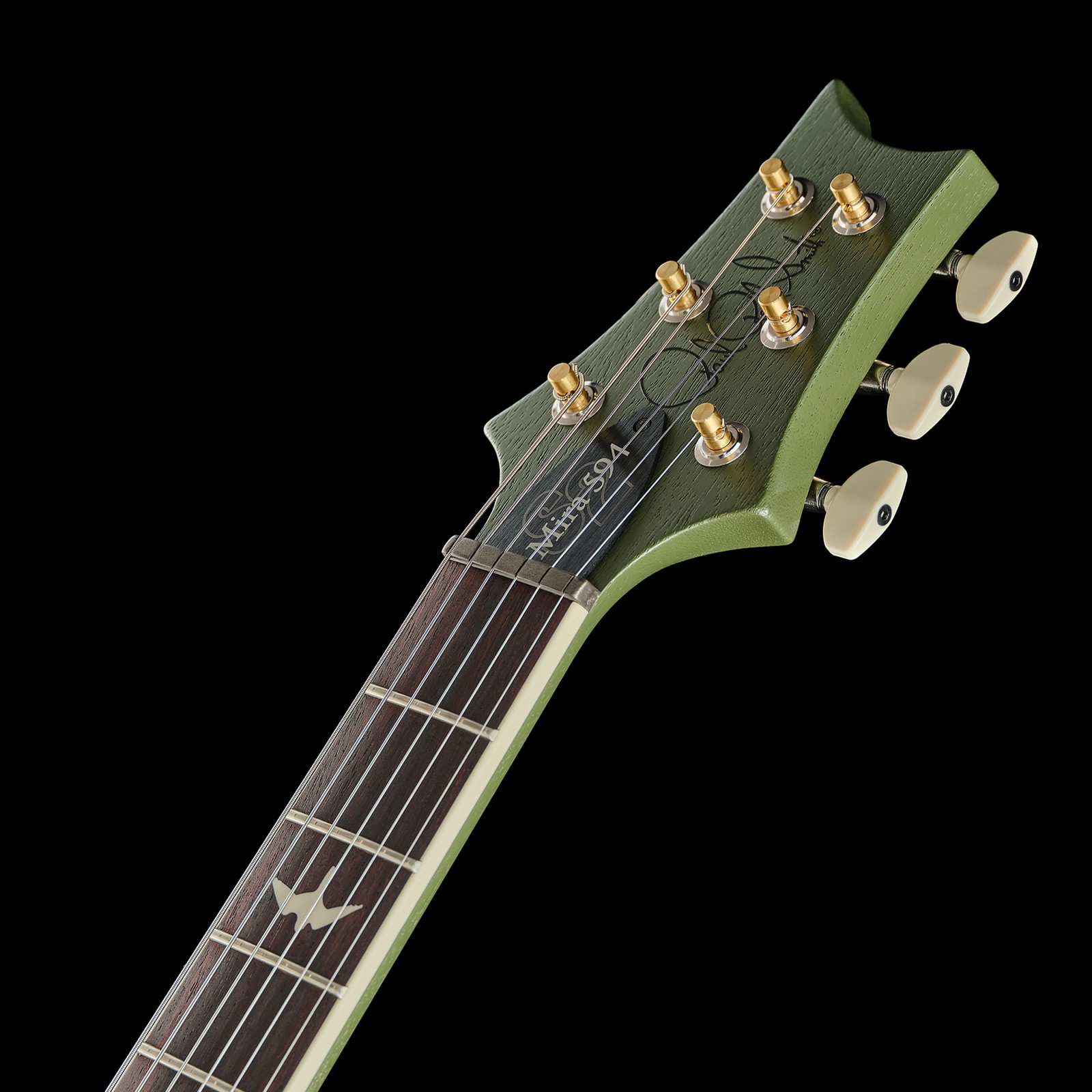 Kopfplatte der PRS S2 Mira 594 Satin Matcha Green
