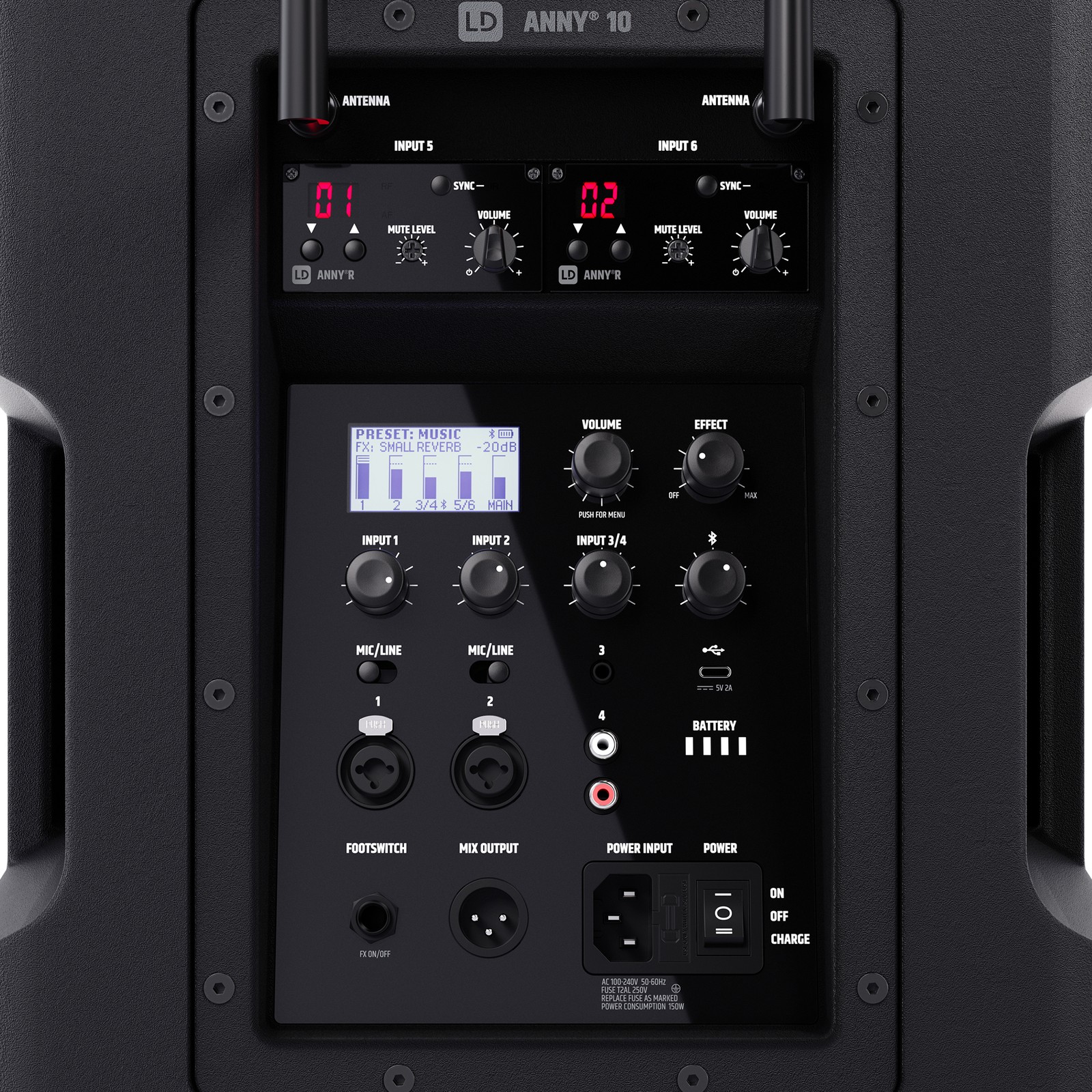 LD Systems ANNY 10 HBH 2 B5, Detail