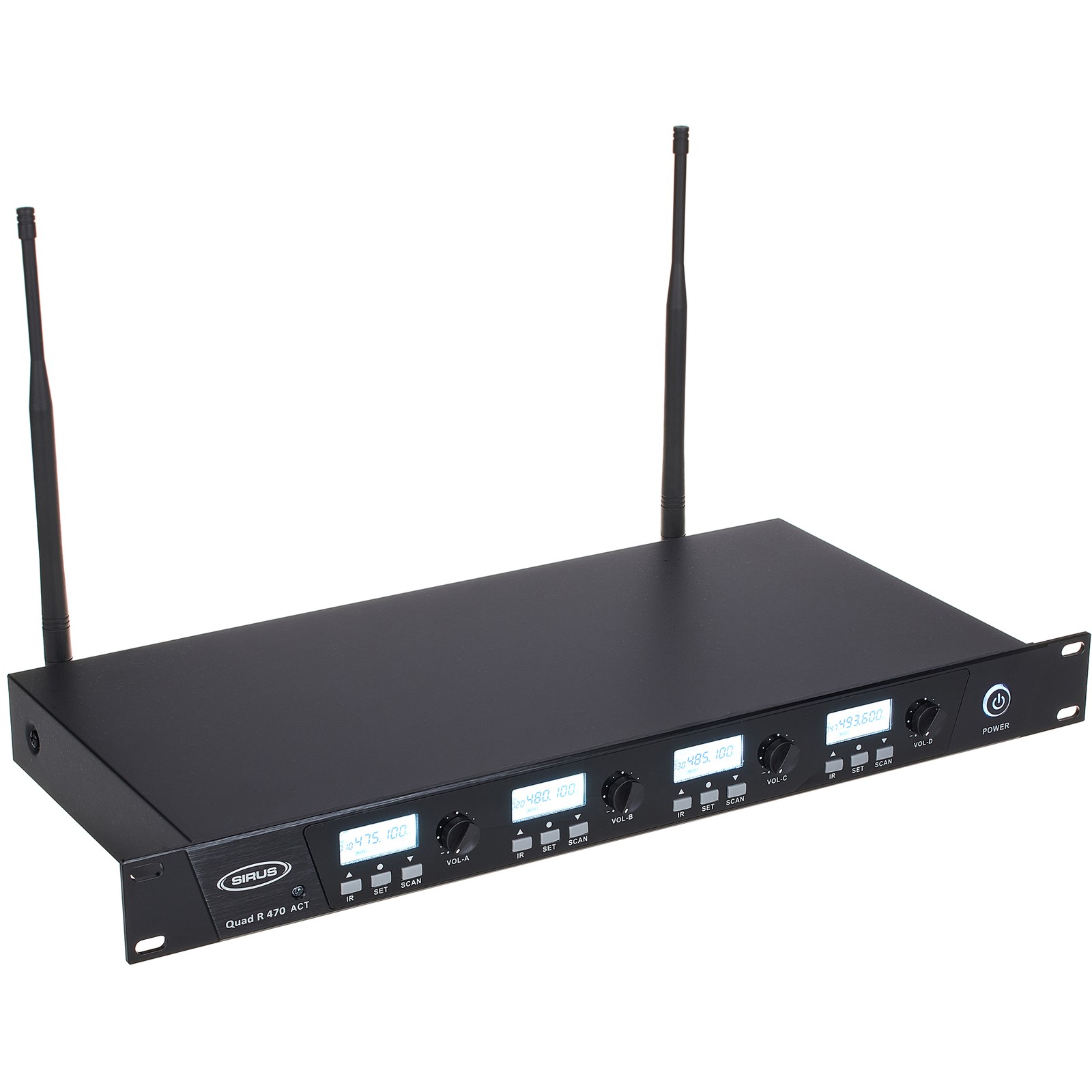 Sirus Quad R 470 4-Kanal UHF Funkempfänger