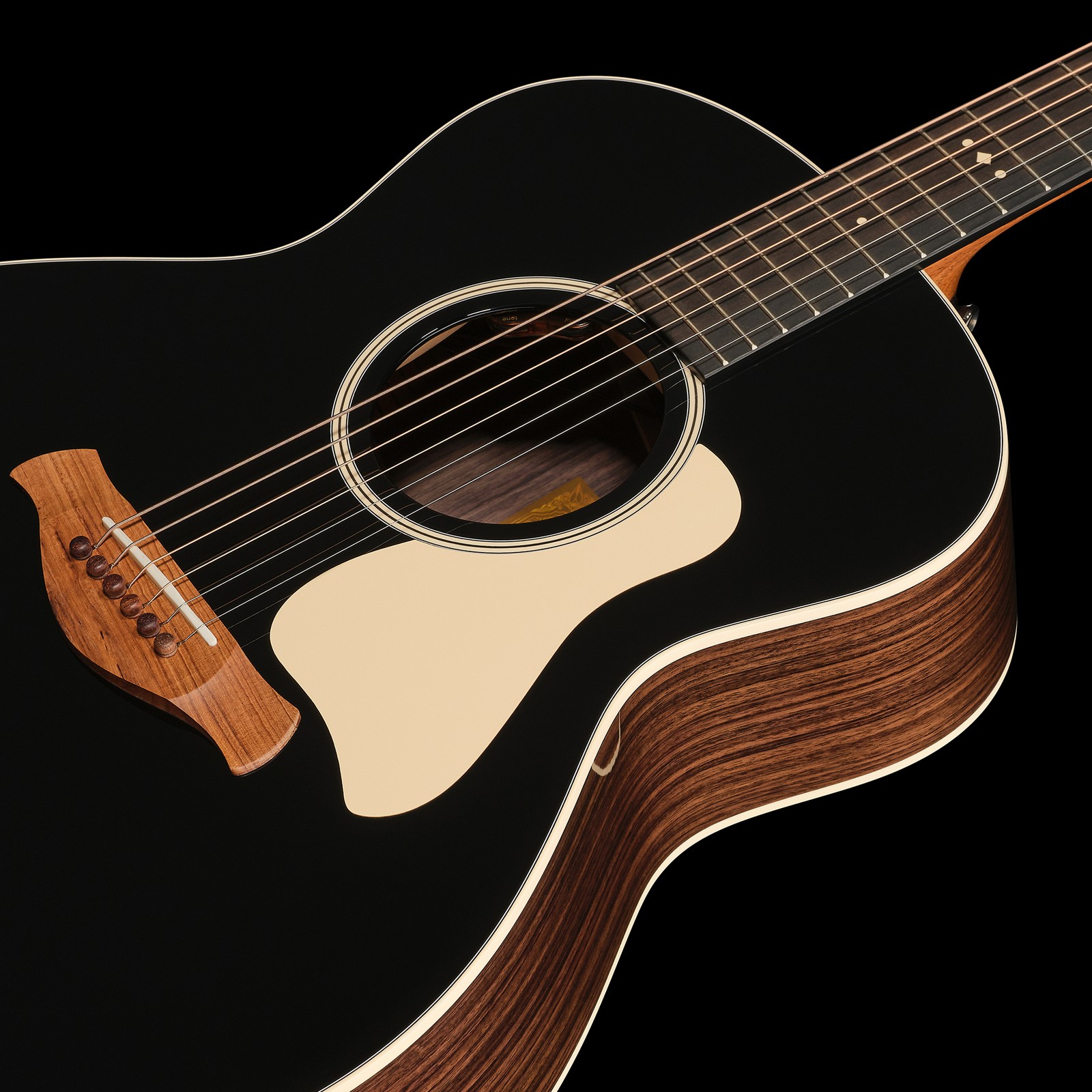 Taylor Gold Label 714e Blacktop, Decke