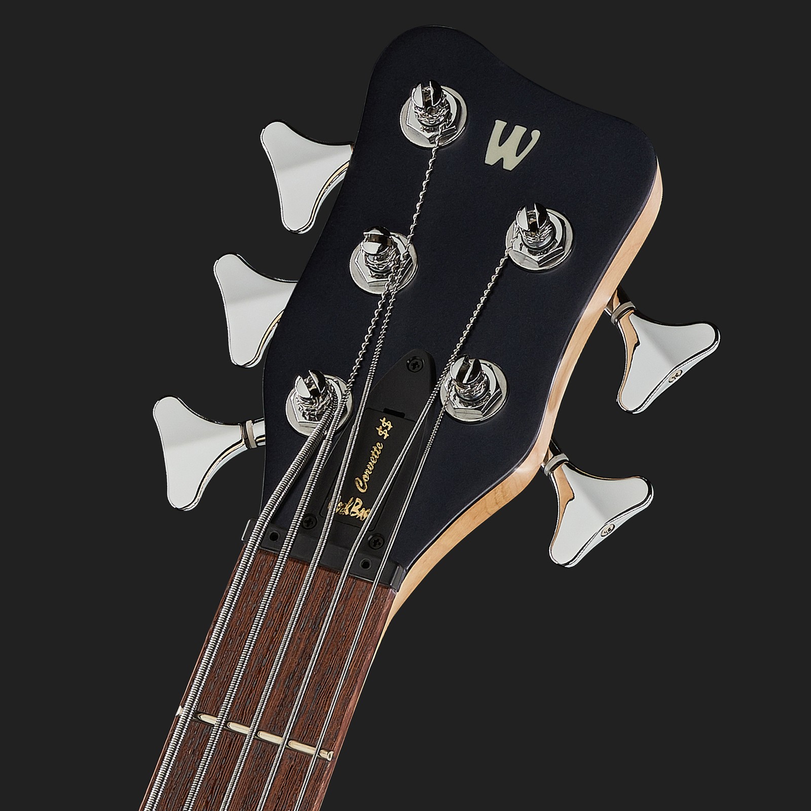 Warwick RB Corvette $$ 5 W HP, electric five-string bass, headstock