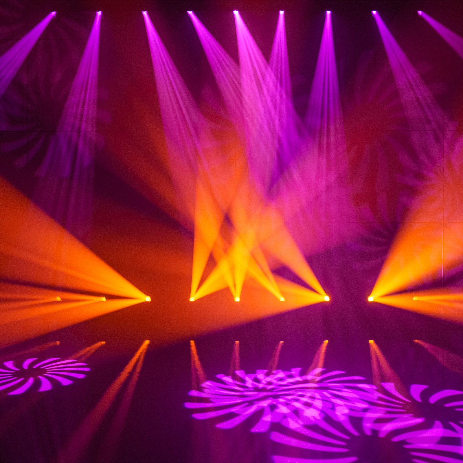 Stairville ScanSphere 300, Lichtbeispiel