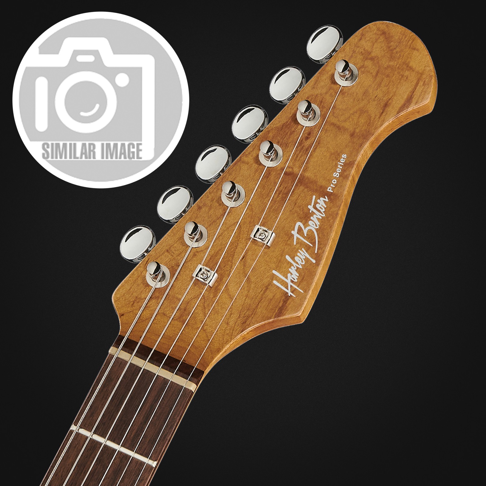 Kopfplatte der Harley Benton ST-Modern HSS LPB