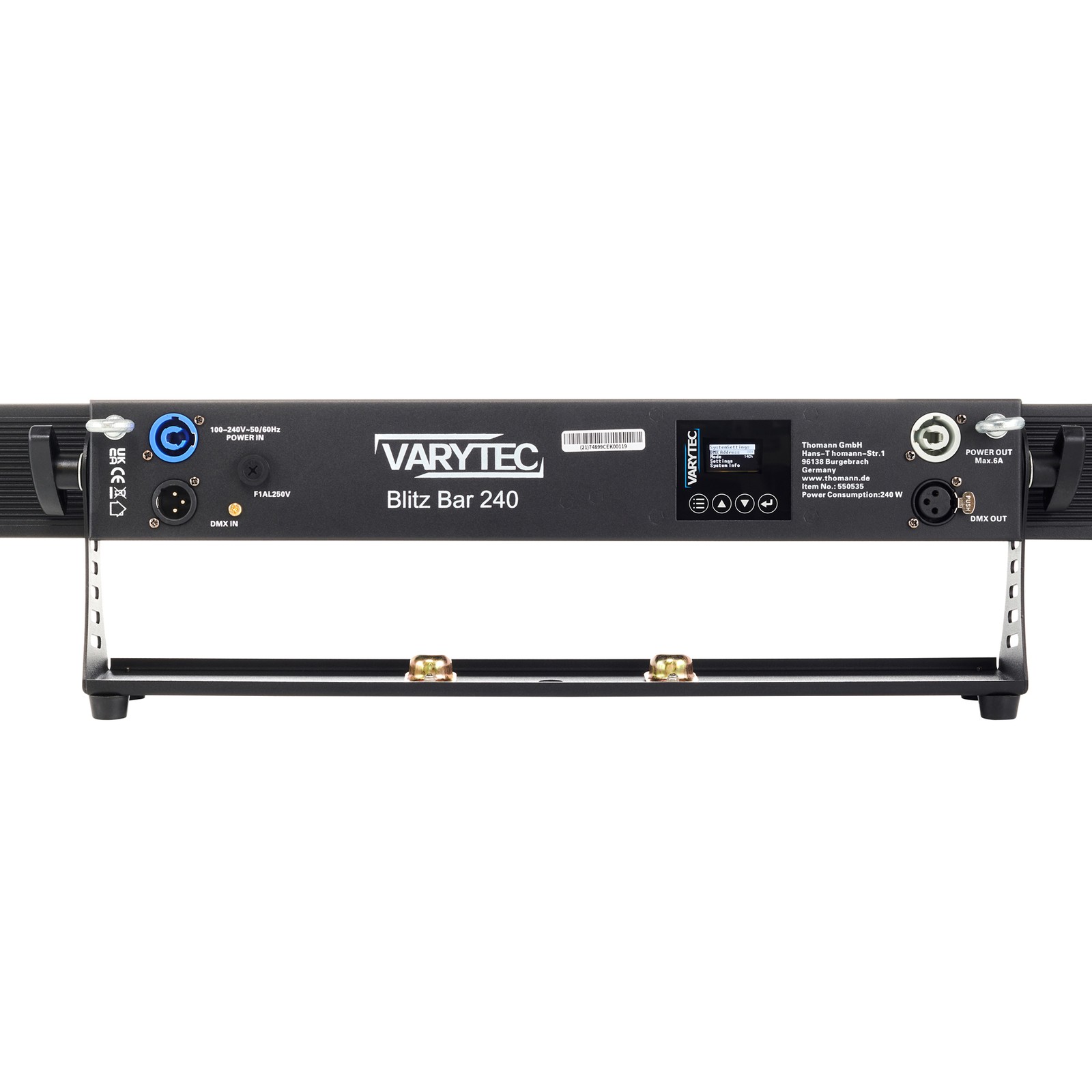 Varytec Blitz Bar 240, LED Strobe Bar mit Ambienteffekt