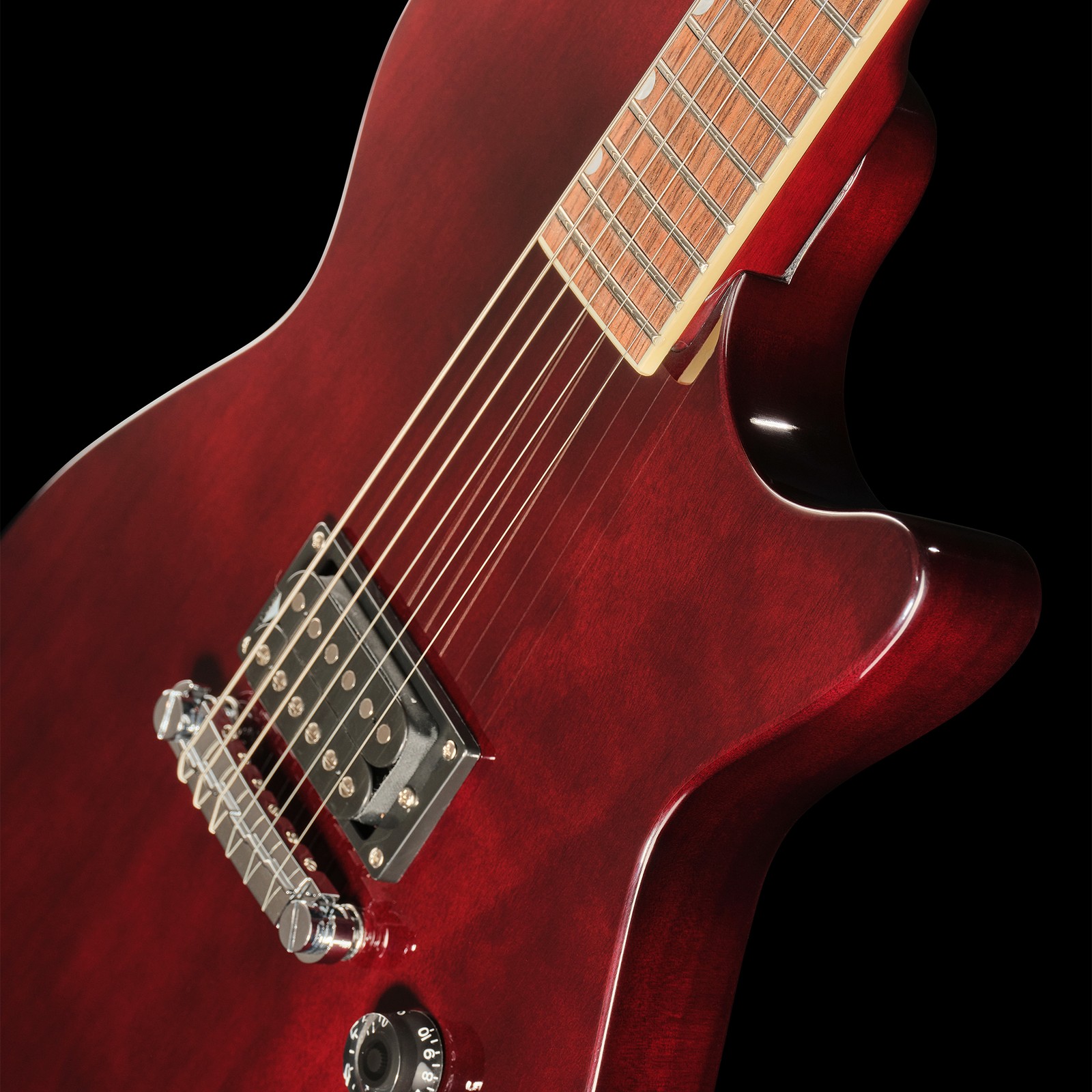 Korpus aus Mahagoni, Gretsch Excl Strml Jet Club 1PU DCS