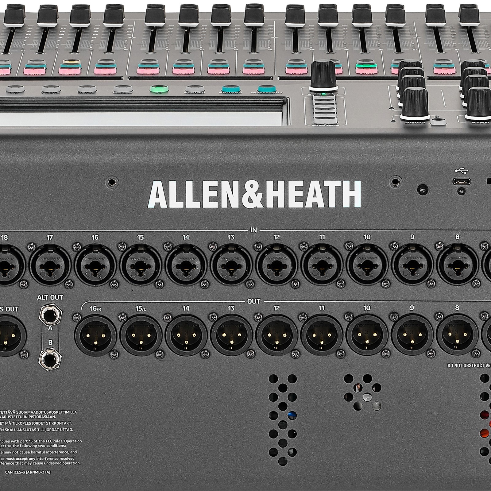 Allen & Heath QU-6, Logo