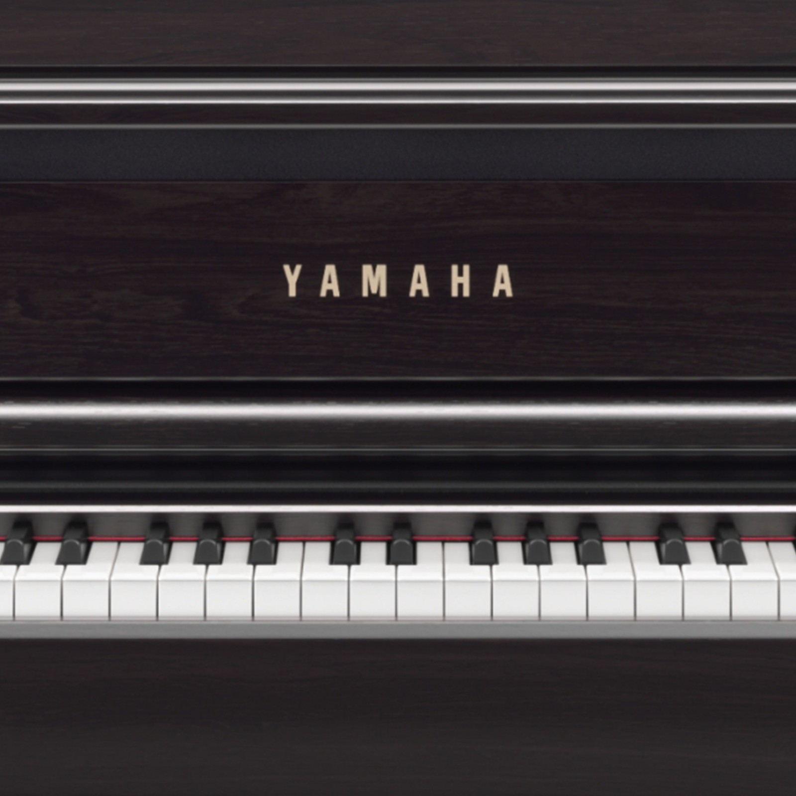 Yamaha CLP-875 R, Logo auf dem Digitalpiano