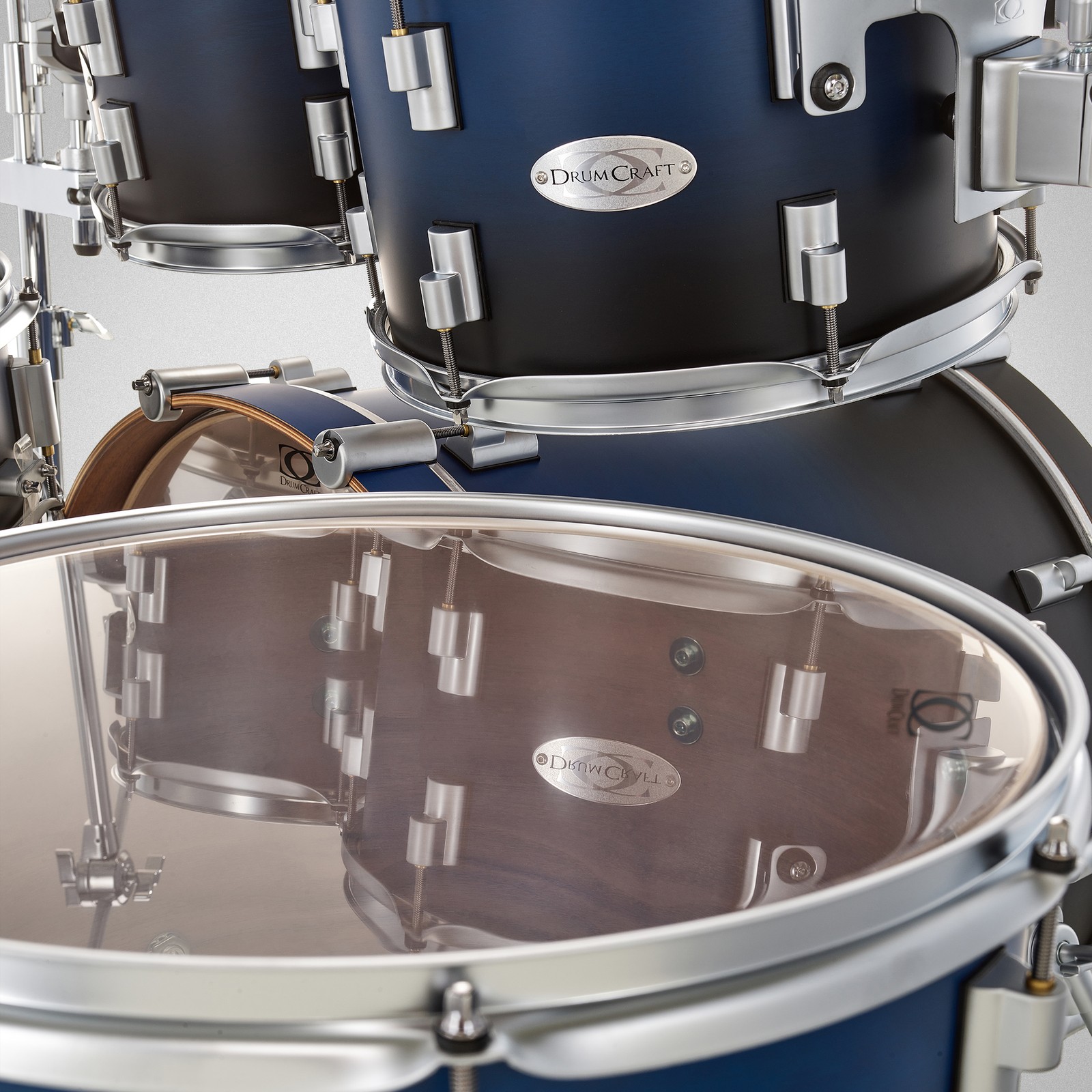 Detail des DrumCraft Series 6 Standard Blue Fade