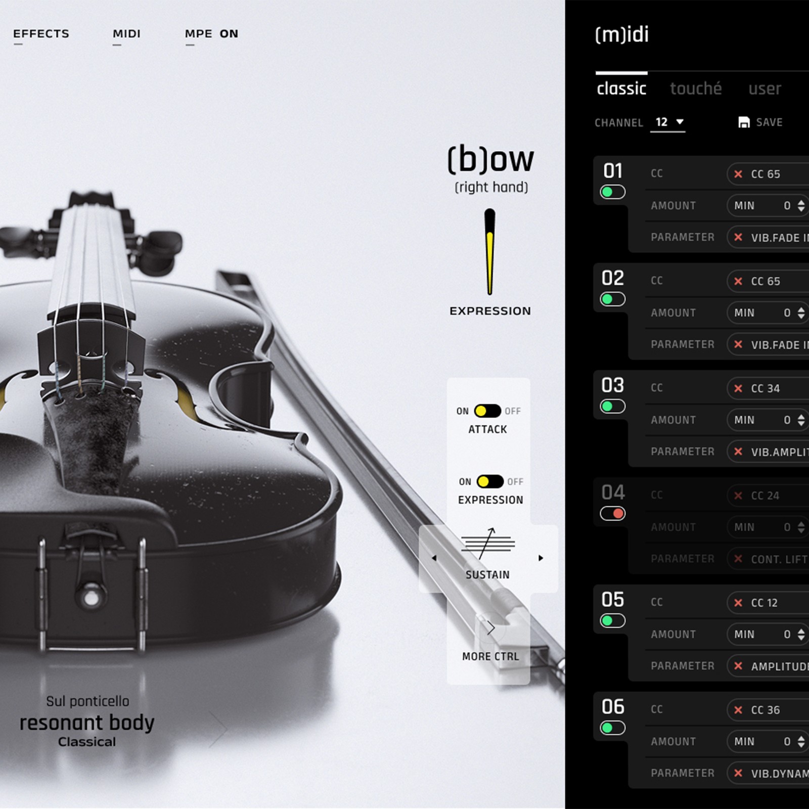 Expressive E Soliste VLN 356 Violin, Virtuelles Streichinstrument (