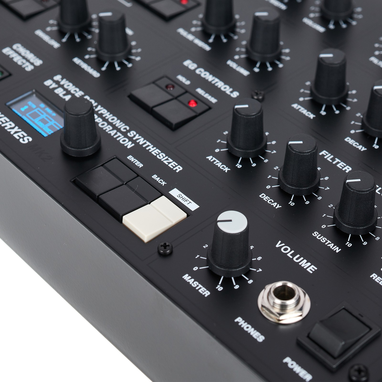 Detail des Black Corporation Xerxes MKII