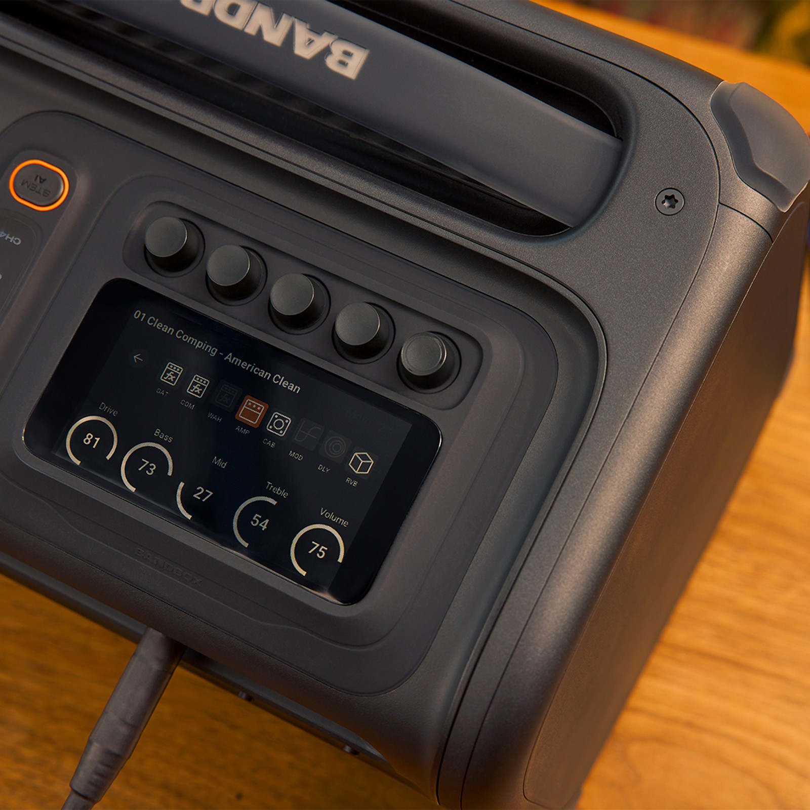 Detail der JBL BandBox TRIO