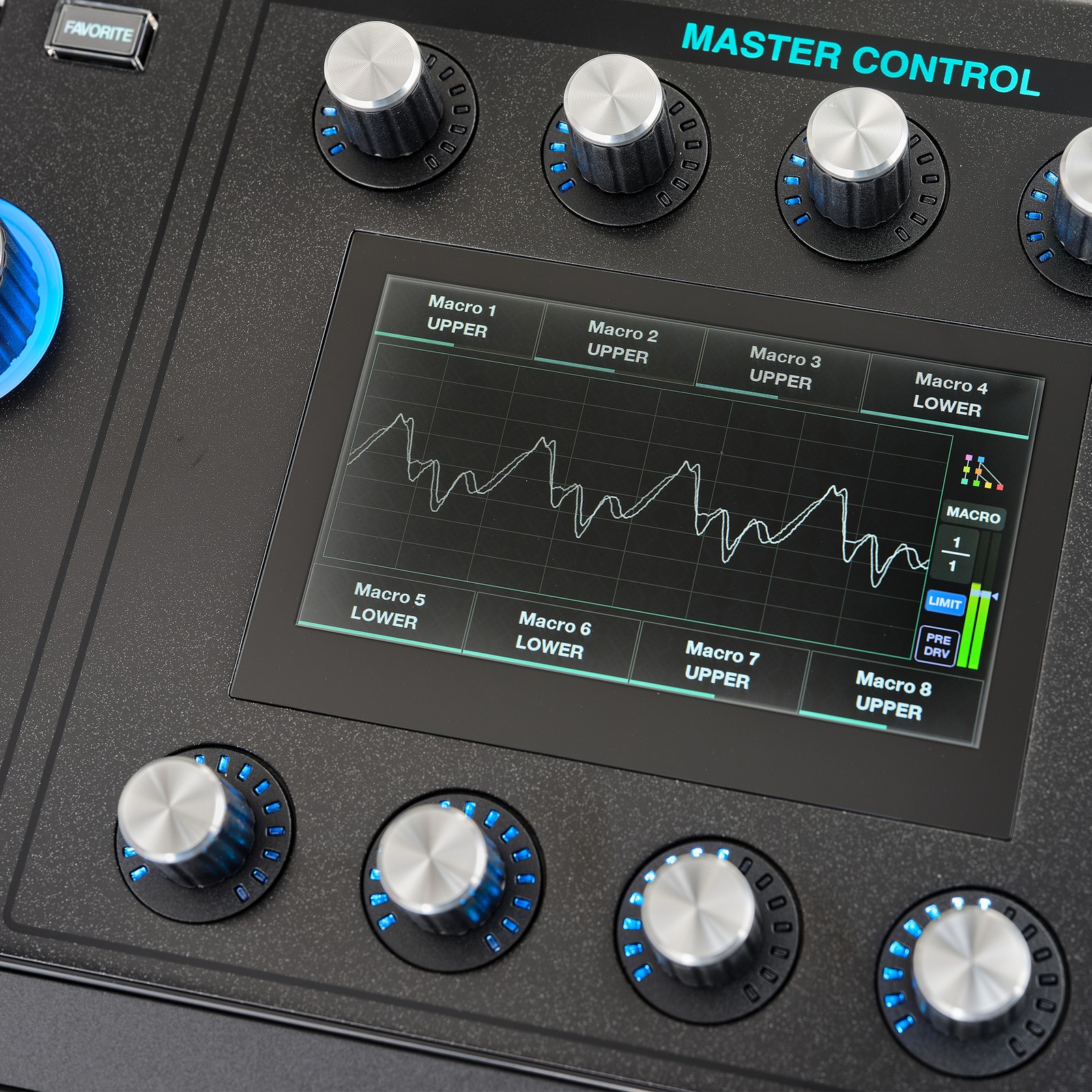 ASM Leviasynth Keyboard, Display