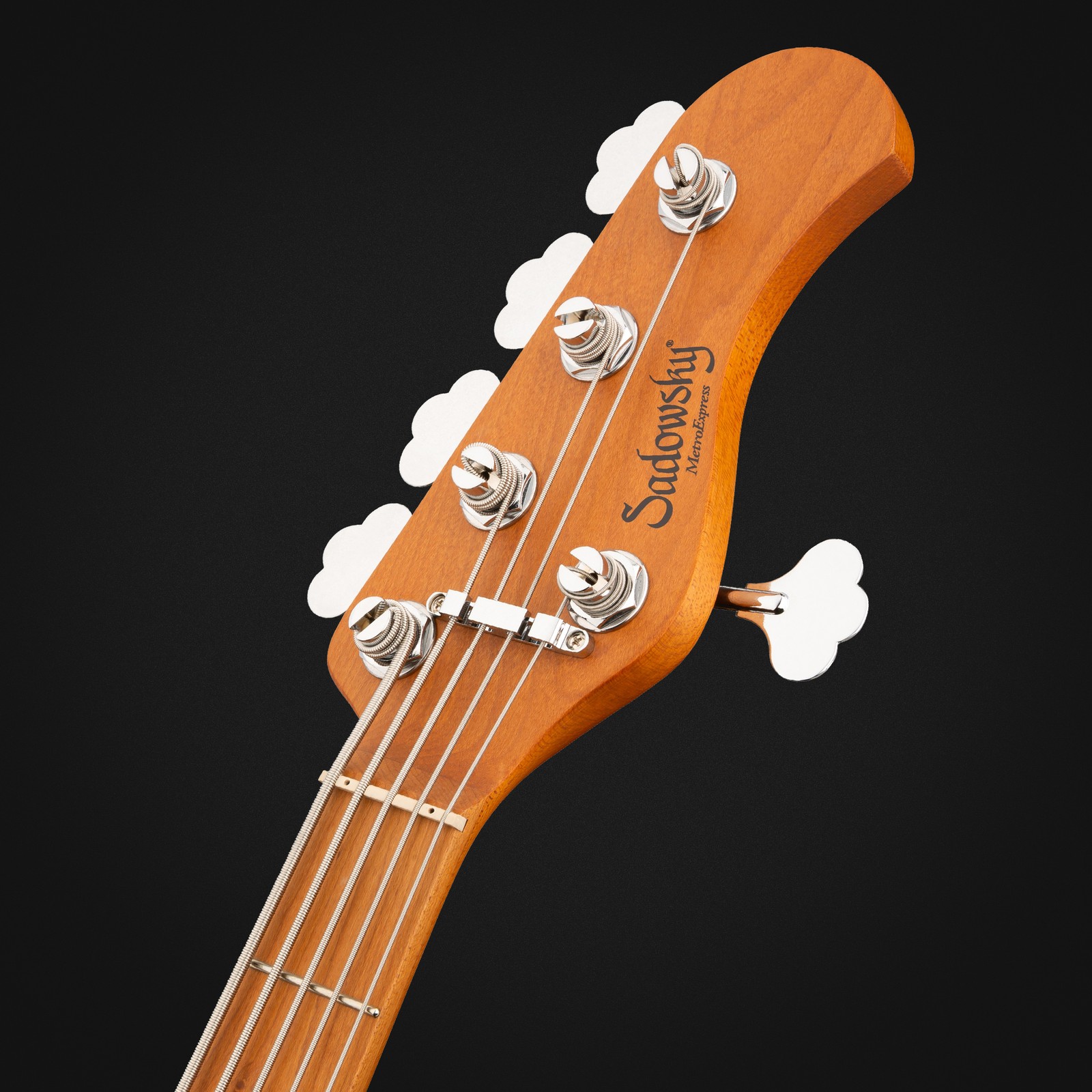 Sadowsky MetroExp 21 Hyb PJ 5 RM CAR, five-string bass, headstock