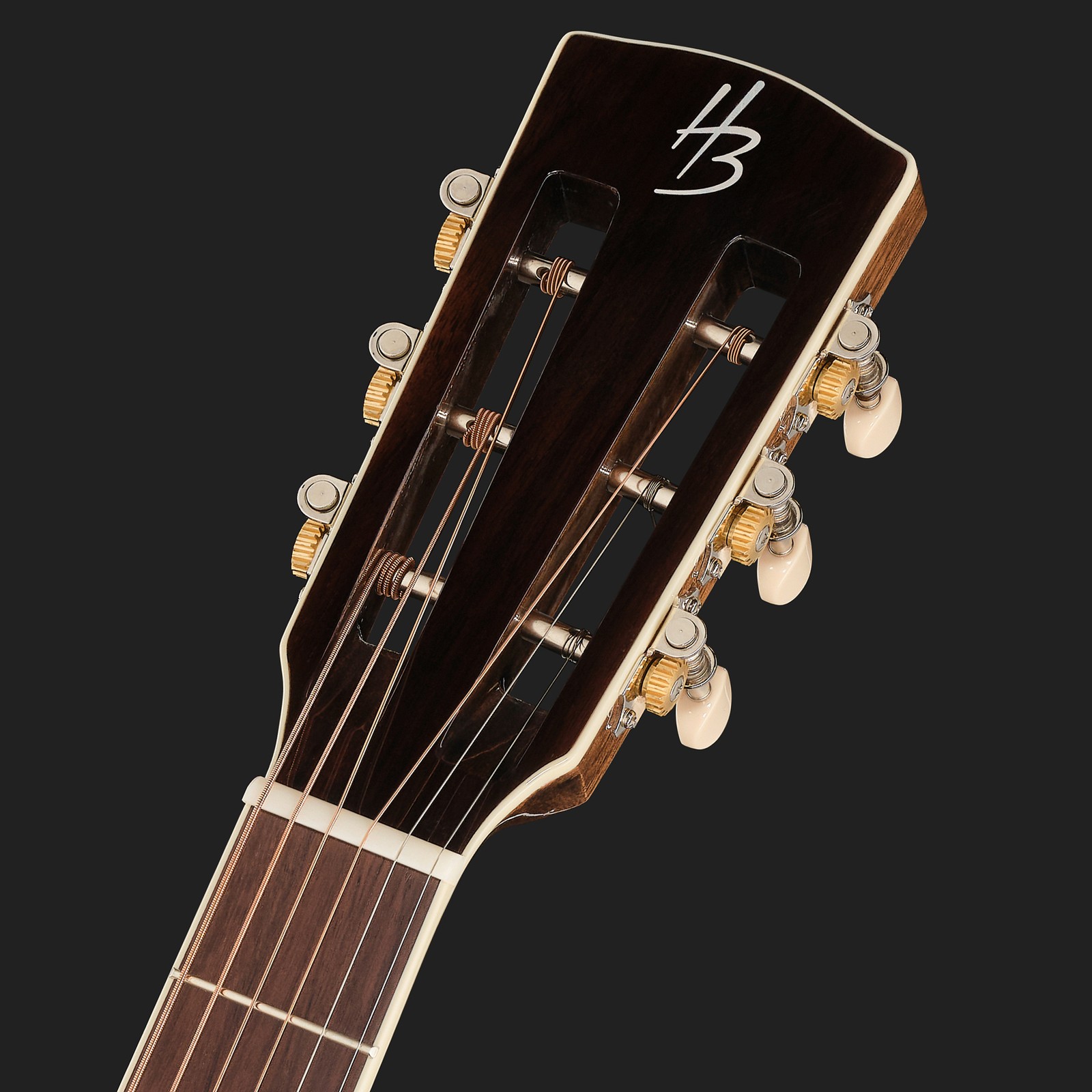 Harley Benton CLF-50E Purple Metallic, Kopfplatte