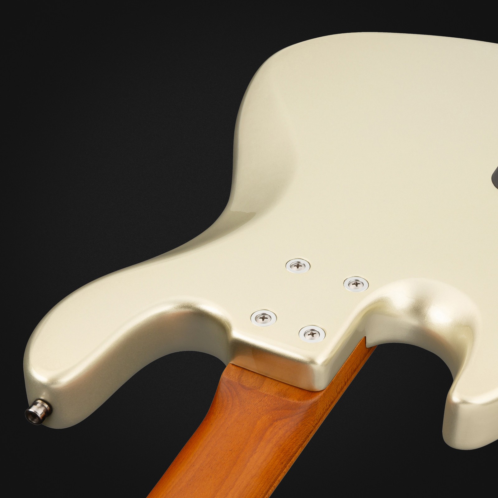 Sadowsky MetroExp21 Vintage JJ4 RM Champagne, electric bass guitar, rear view