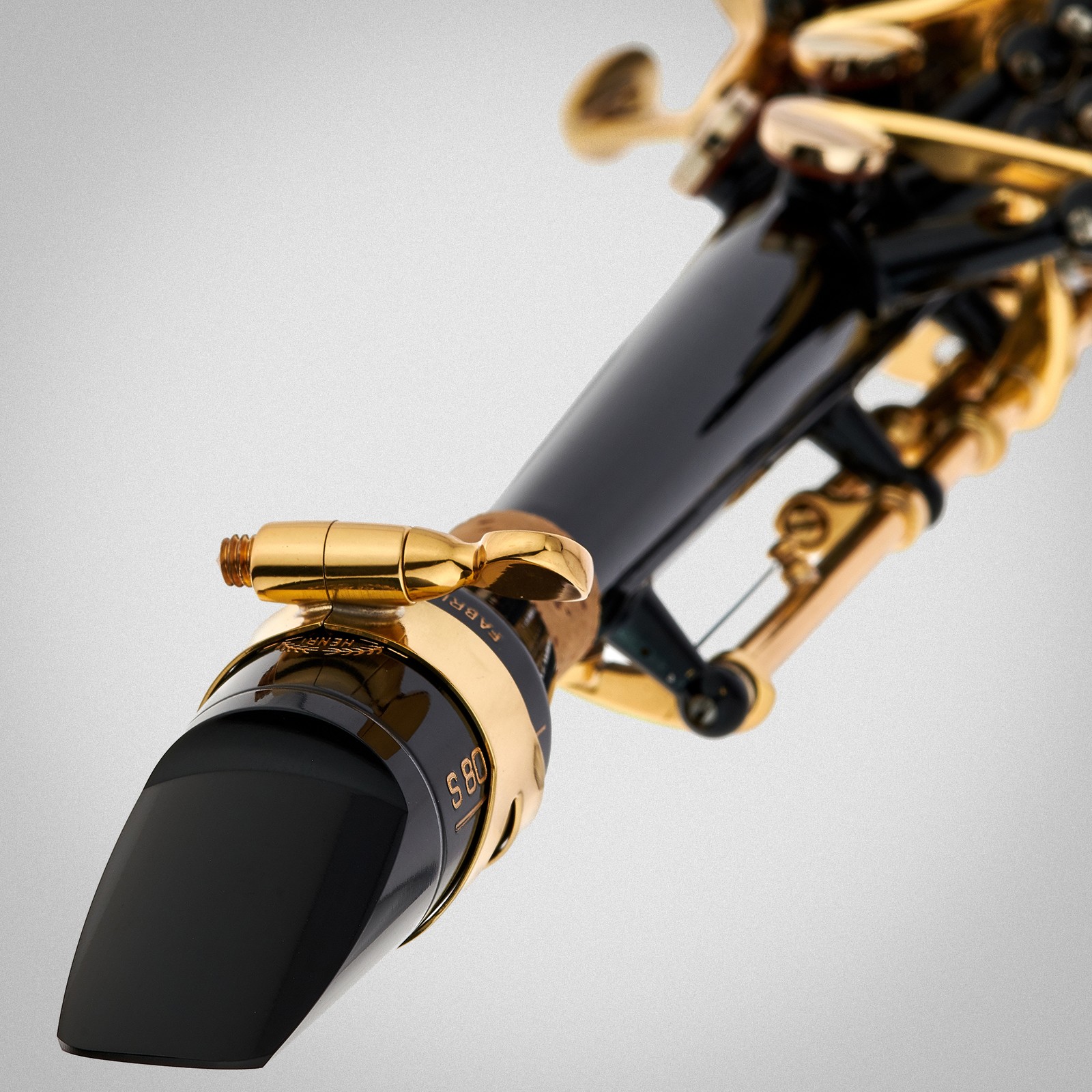 Mundstück des Selmer SE-S2B Soprano Sax Black