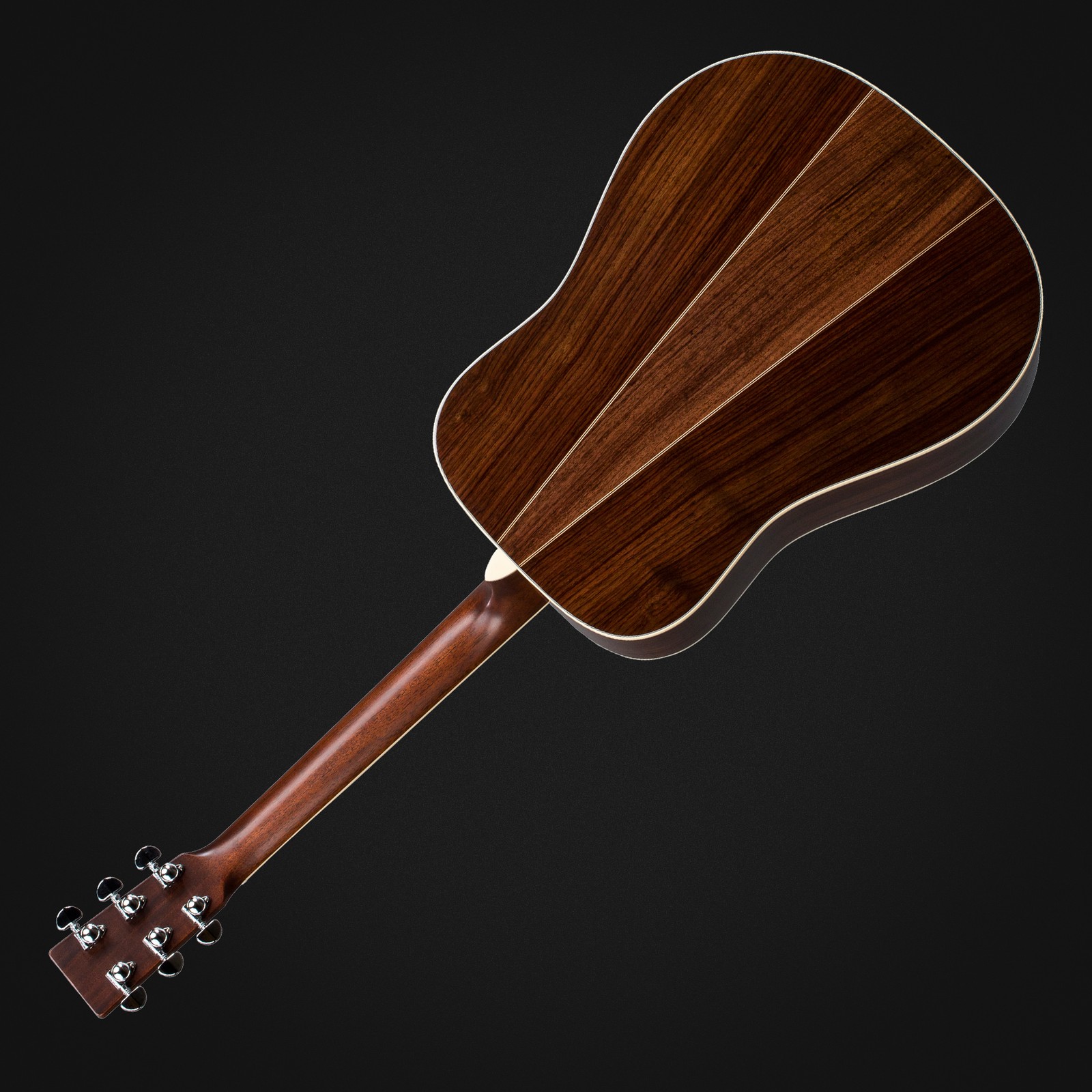 Rückseite der Martin Guitars D35 Ambertone