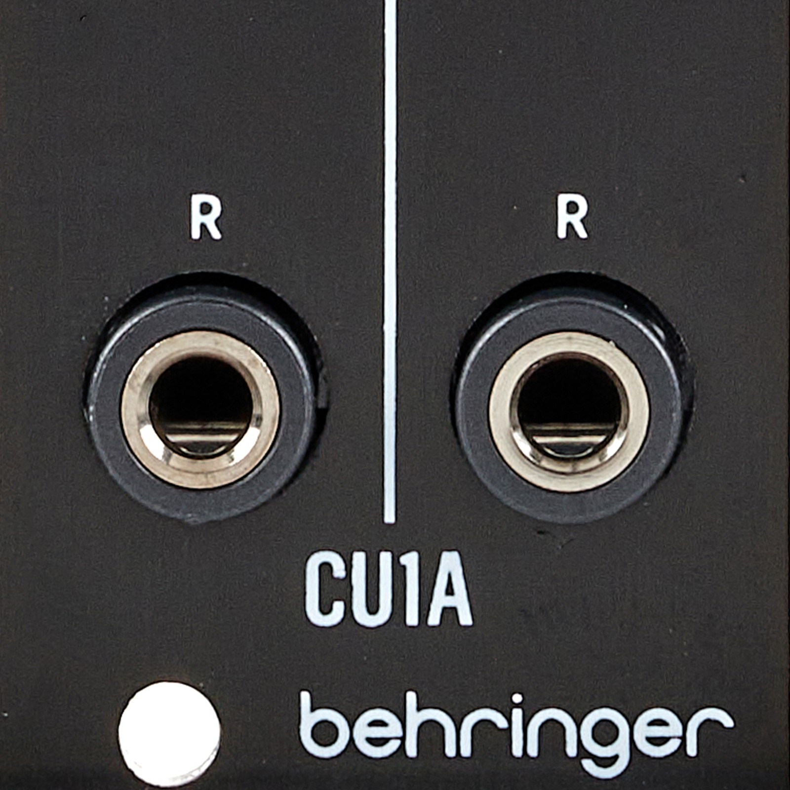 Logo auf Eurorack Modul, Behringer Cu1A