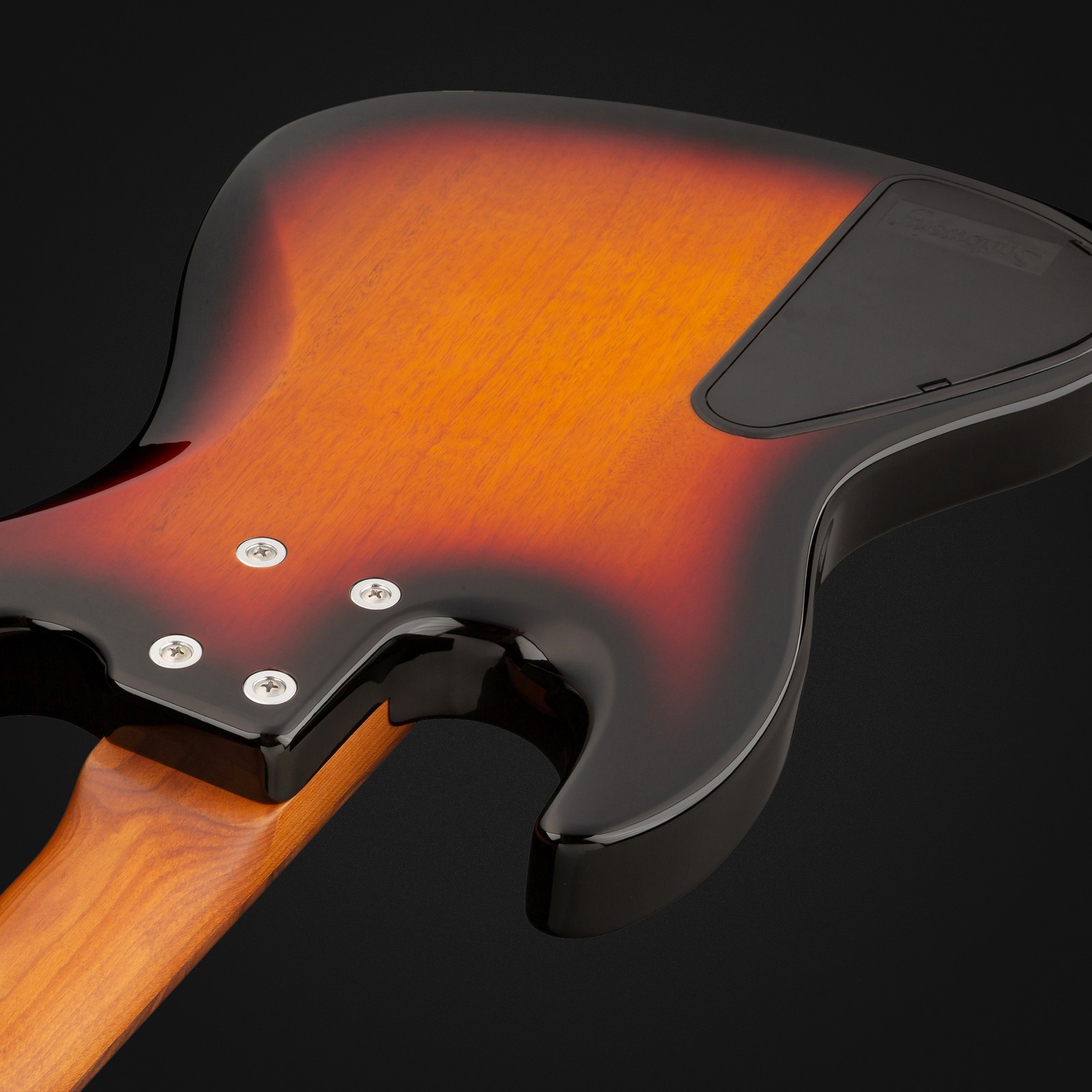 Rückseite des Sadowsky MetroExp21 Vint M4 Morado TSB