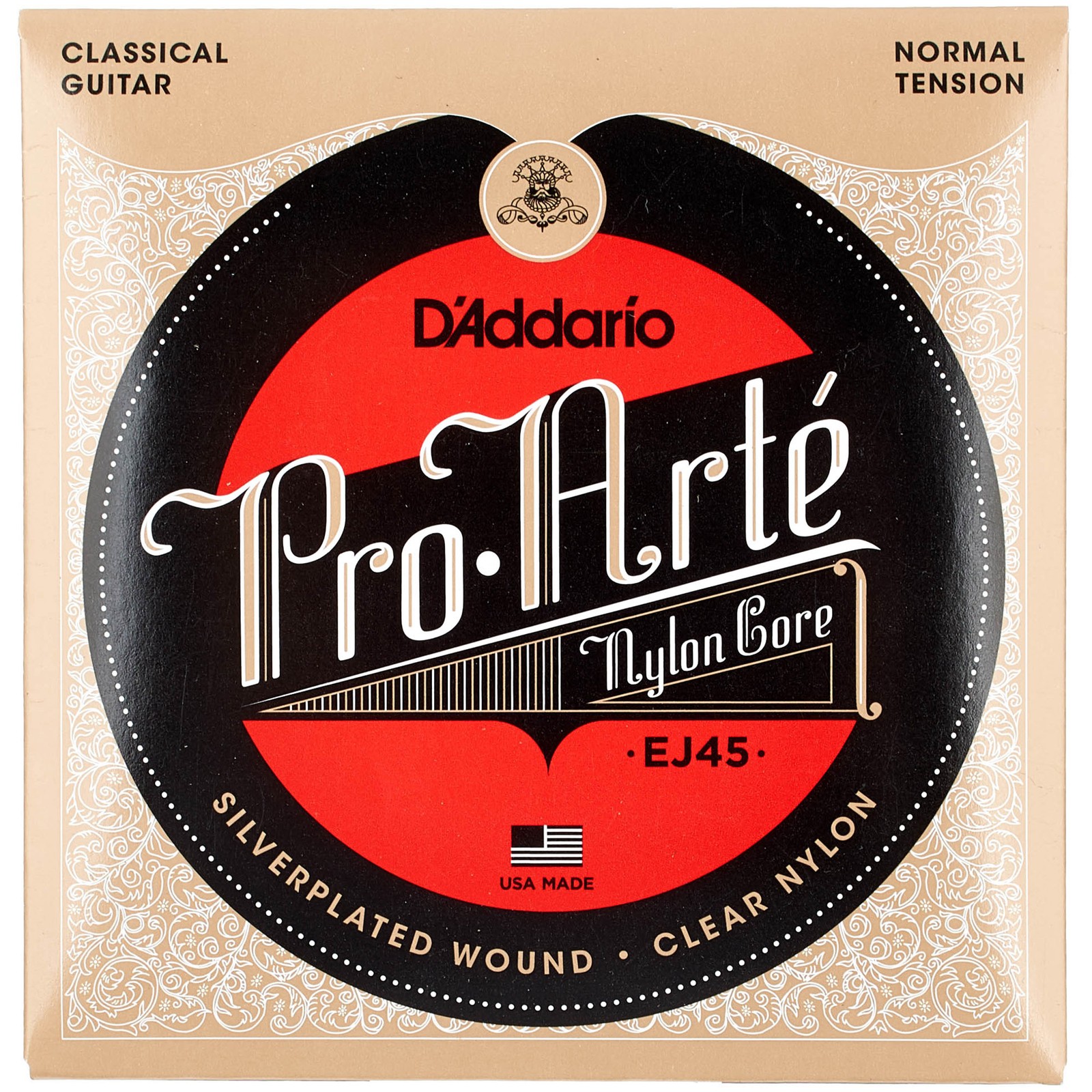 Daddario EJ45 Saitensatz für Konzertgitarre