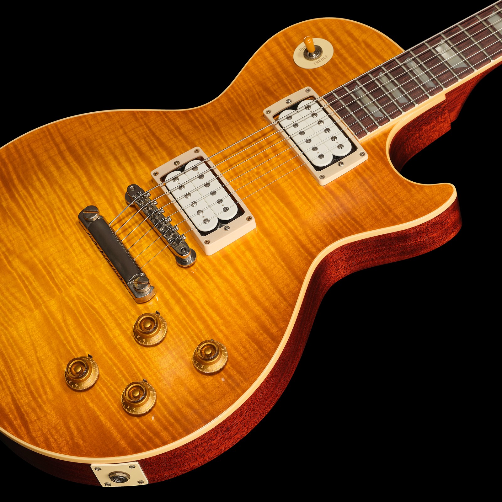 Decke der Gibson 59 LP Standard HPT Amber B #2