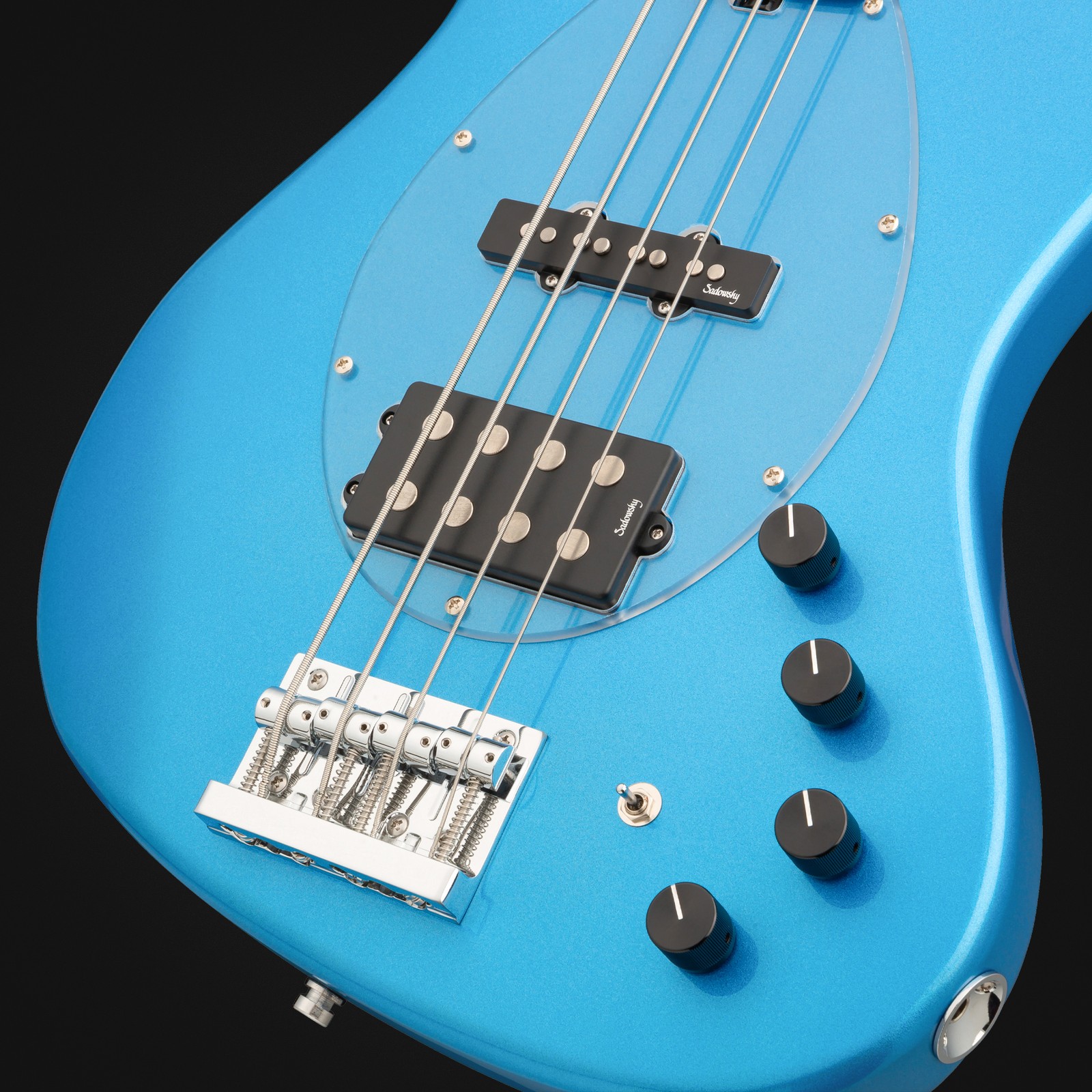 Sadowsky MetroExpress 21 Vintage MJ 4 Morado OB, electric bass guitar, top