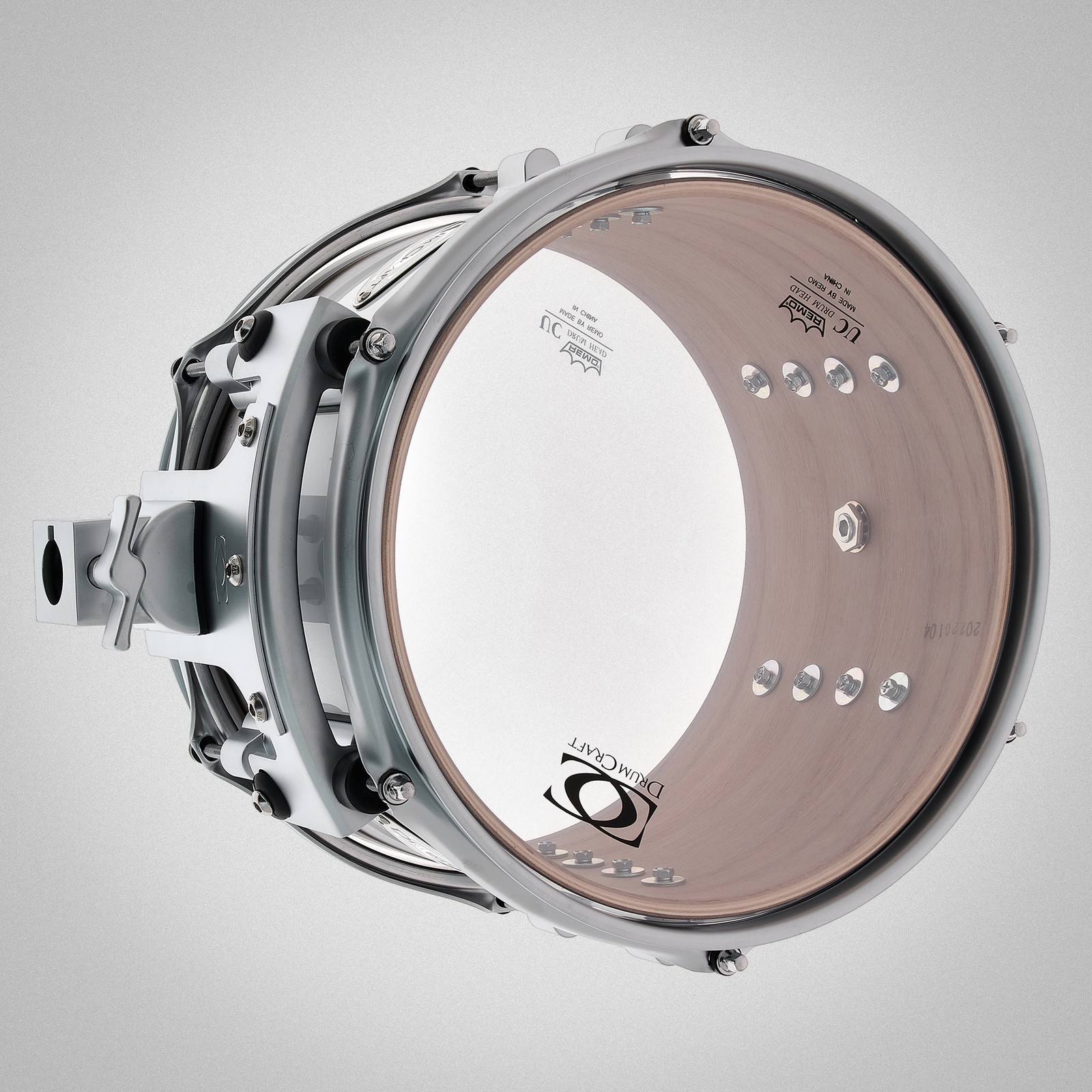 DrumCraft Series 6 10"x07" Tom Tom SWB mit matt verchromter Kesselhardware