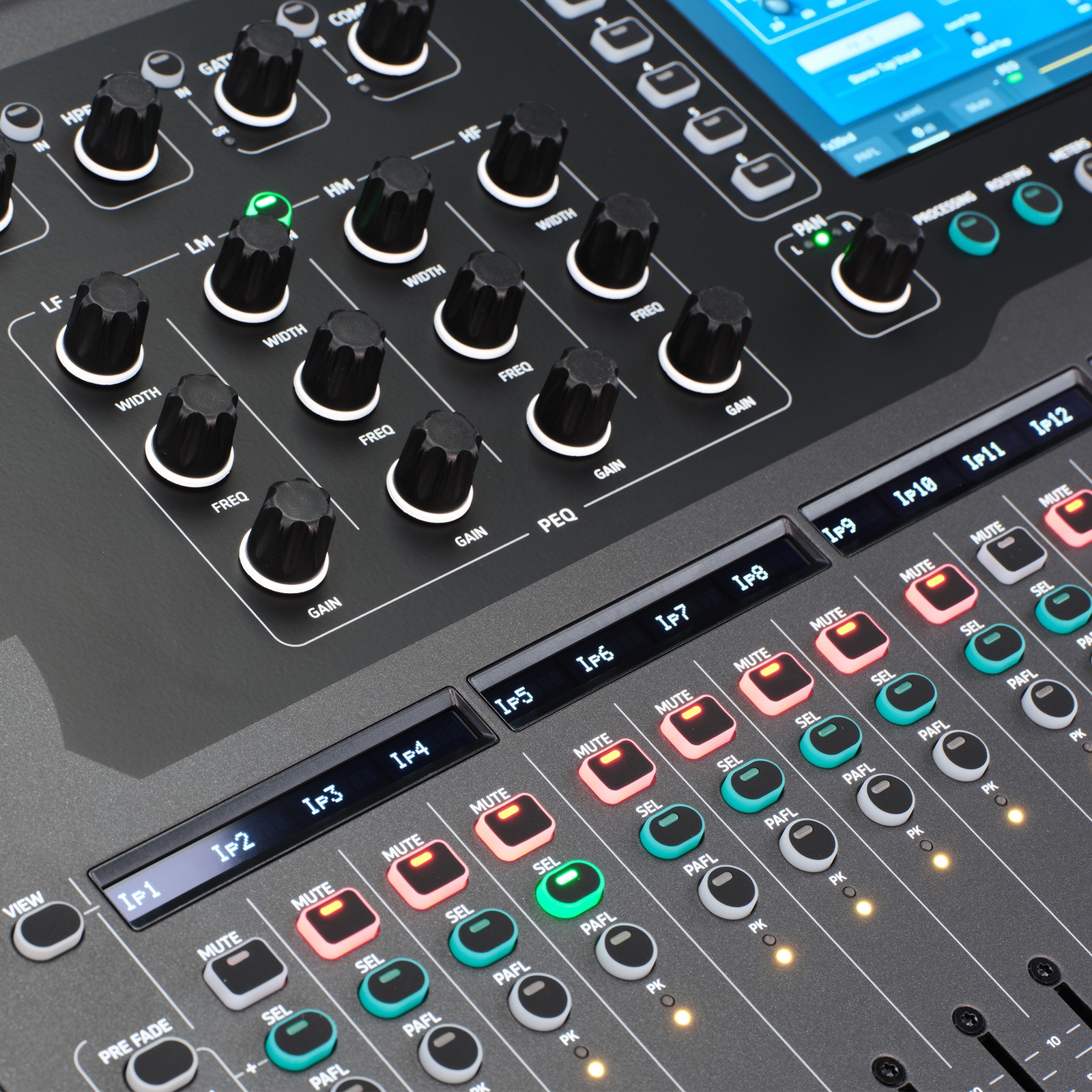 Allen & Heath QU-6, Detail
