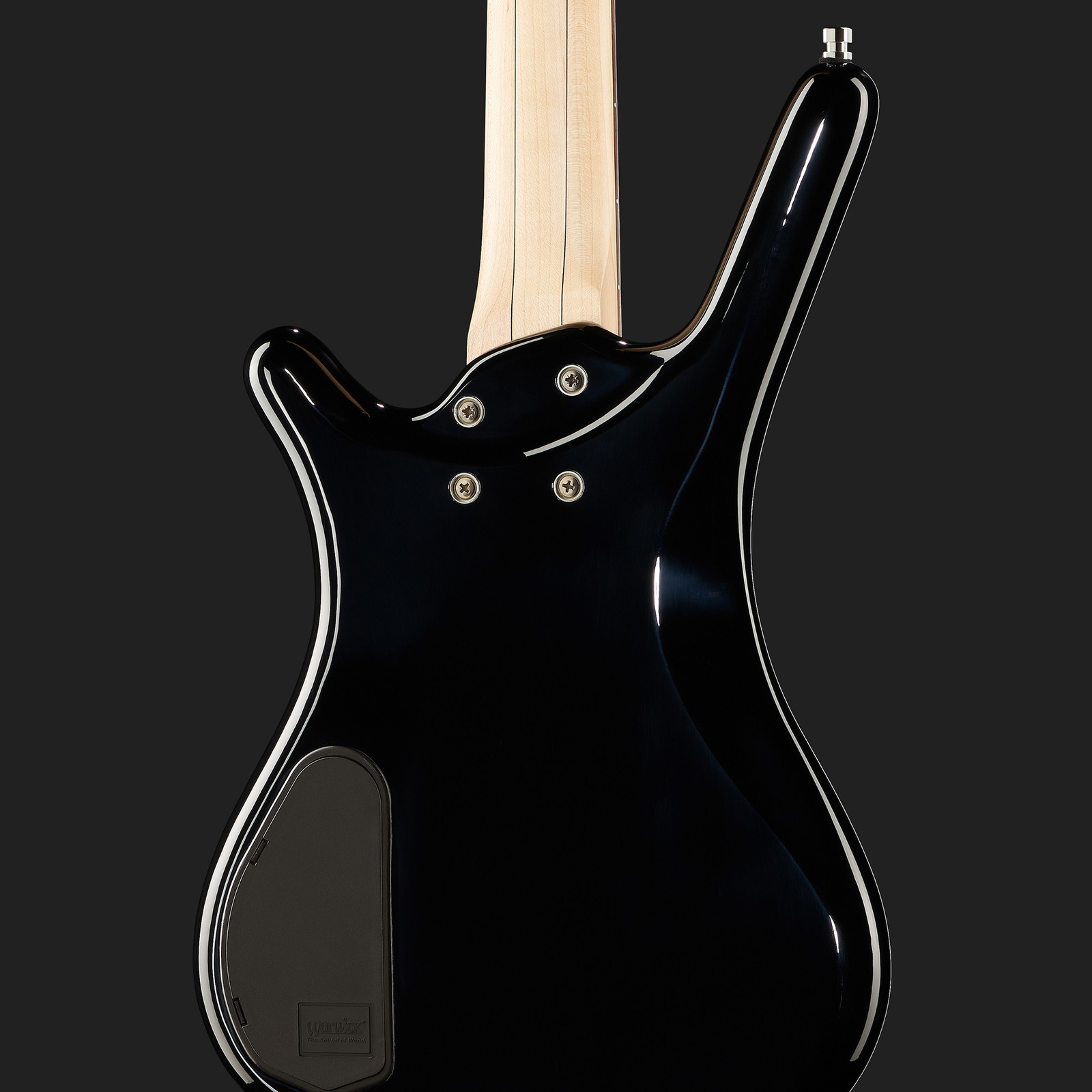Rückseite des Warwick RB Corvette $$ 4 BK HP , E-Bass