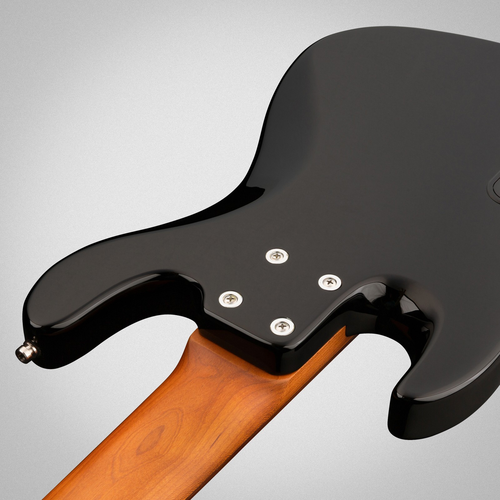 Sadowsky MetroExpress 21 Vintage JJ5 Morado Black, five-string bass guitar, rear view