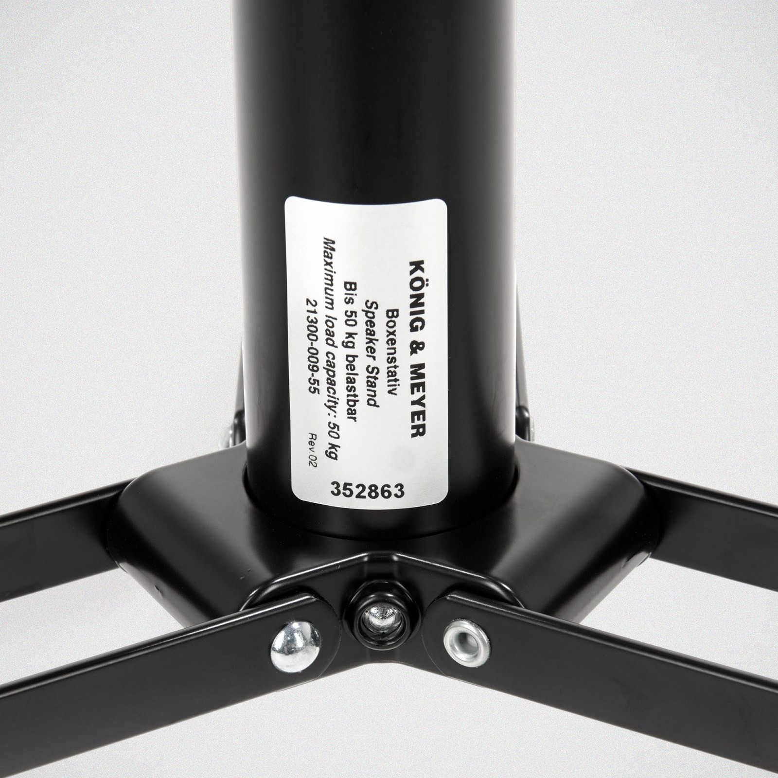 Treppiede del supporto per diffusori professionale K&M 213