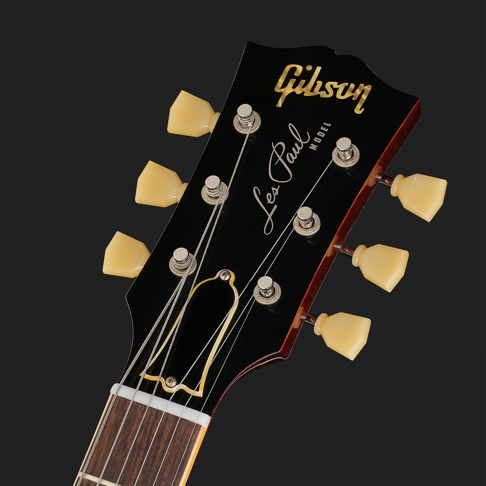 Kopfplatte der Gibson 59 LP Standard HPT Amber B #4