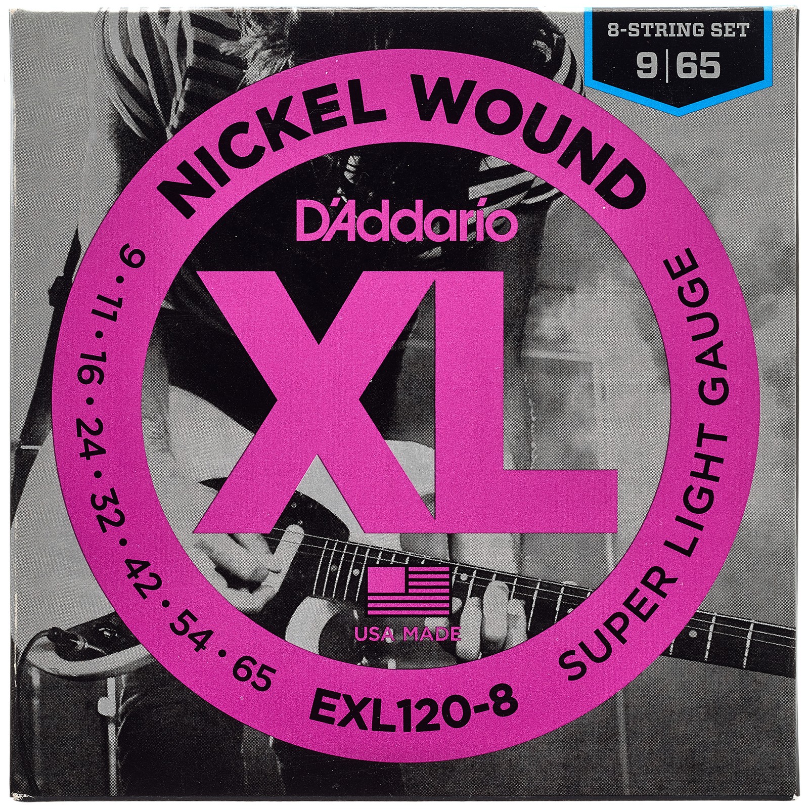 D'Addario EXL120-8