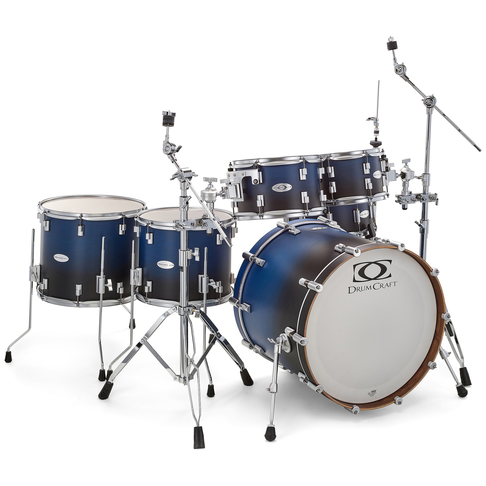 DrumCraft Serie 6 2up 2down Blue Fade