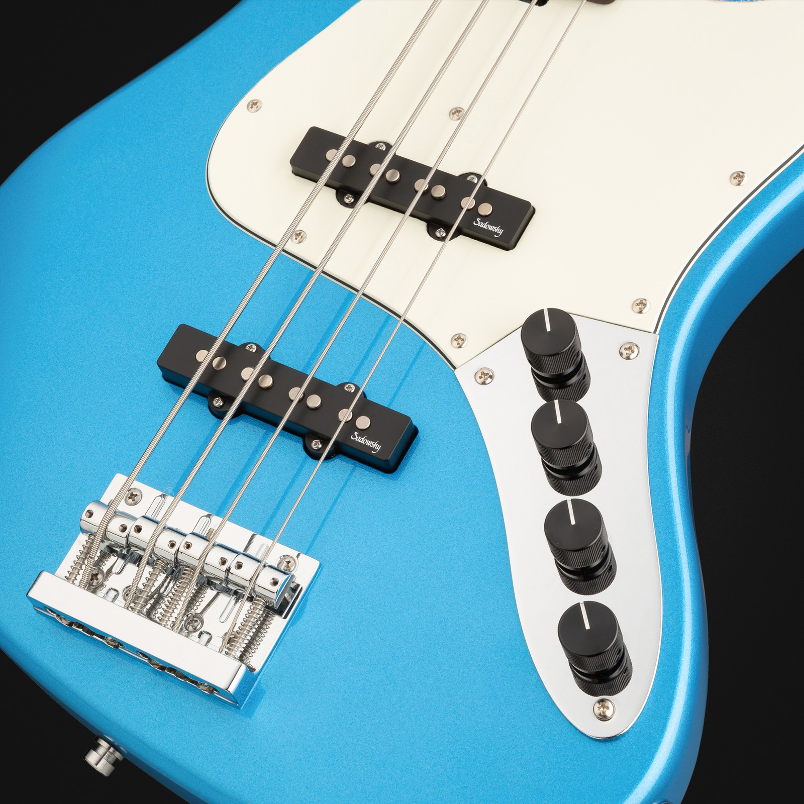 Sadowsky MetroExpress21 Vintage JJ4 Morado SOB, electric bass guitar, top