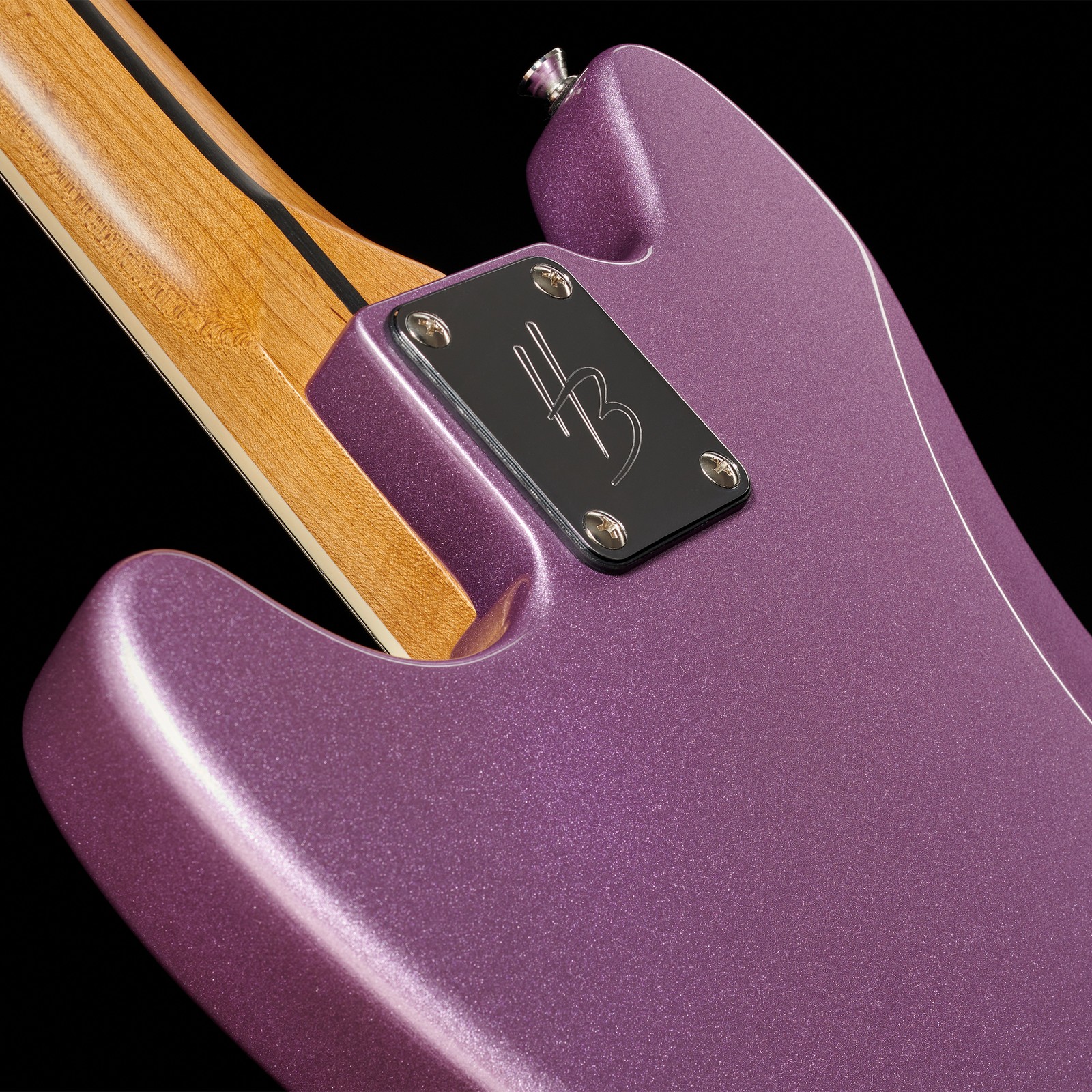 Harley Benton MV-4MSB Burgundy Mist, Rückseite