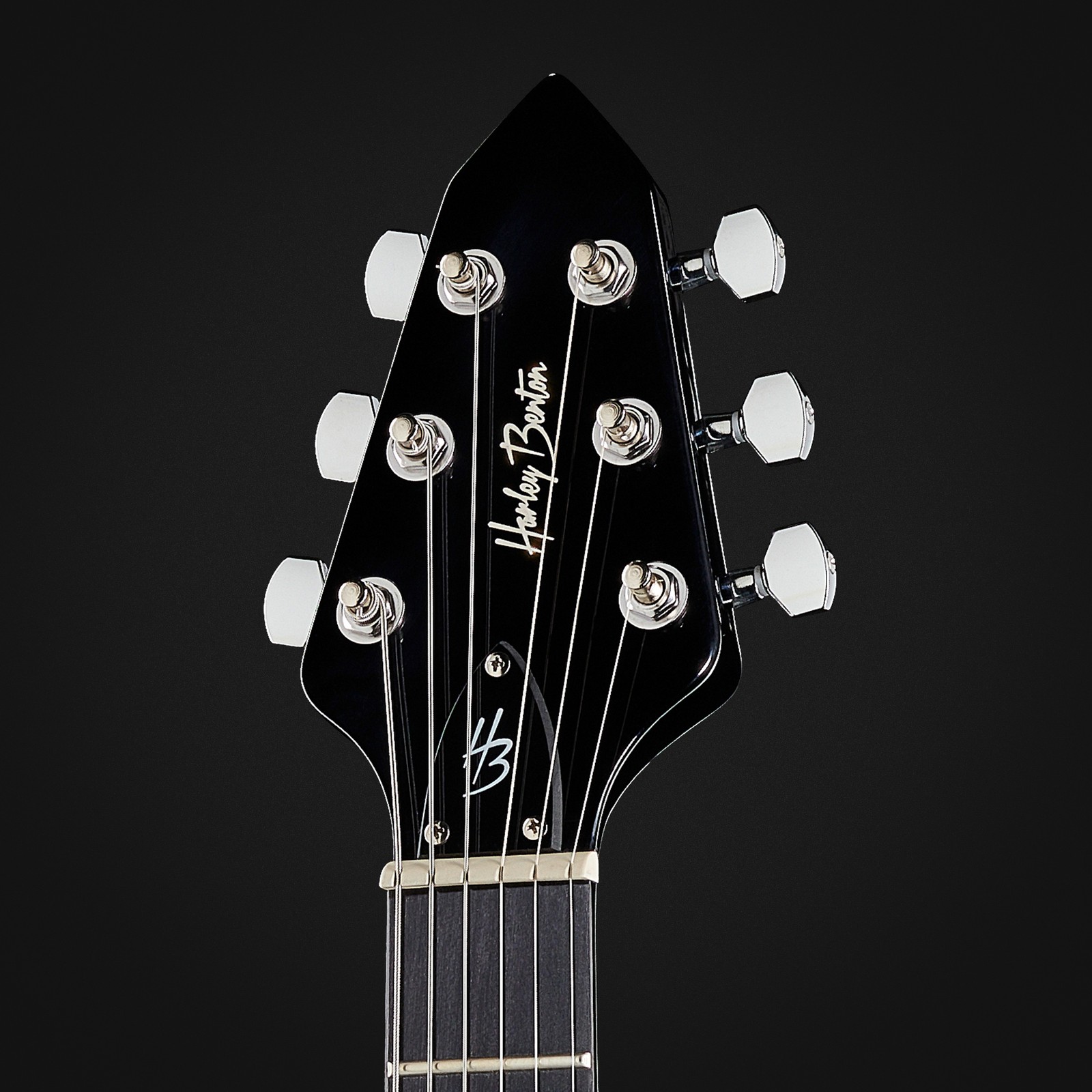 ギター Harley Benton Victory Black - Harley Benton