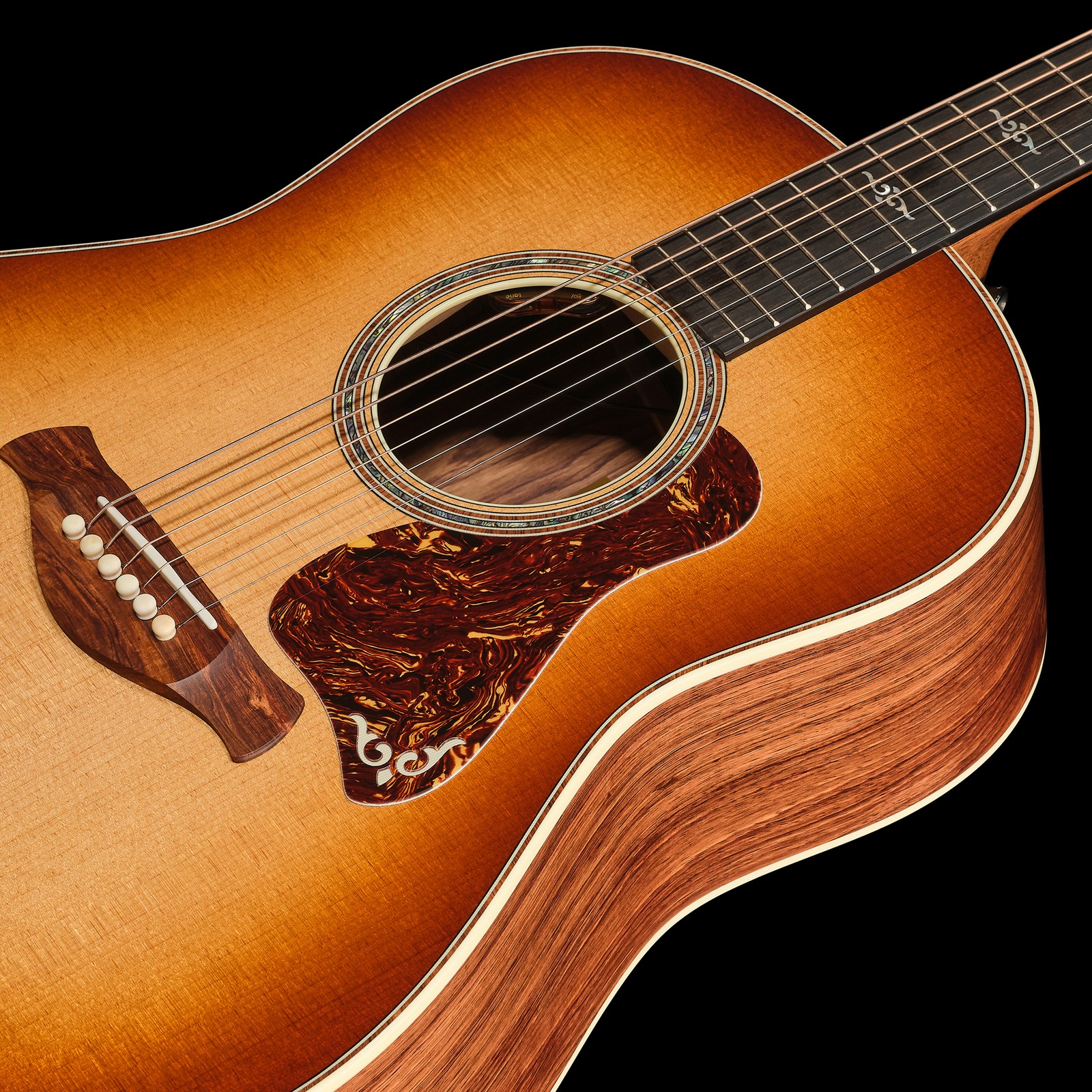 Taylor Gold Label 817e Sunburst, Decke