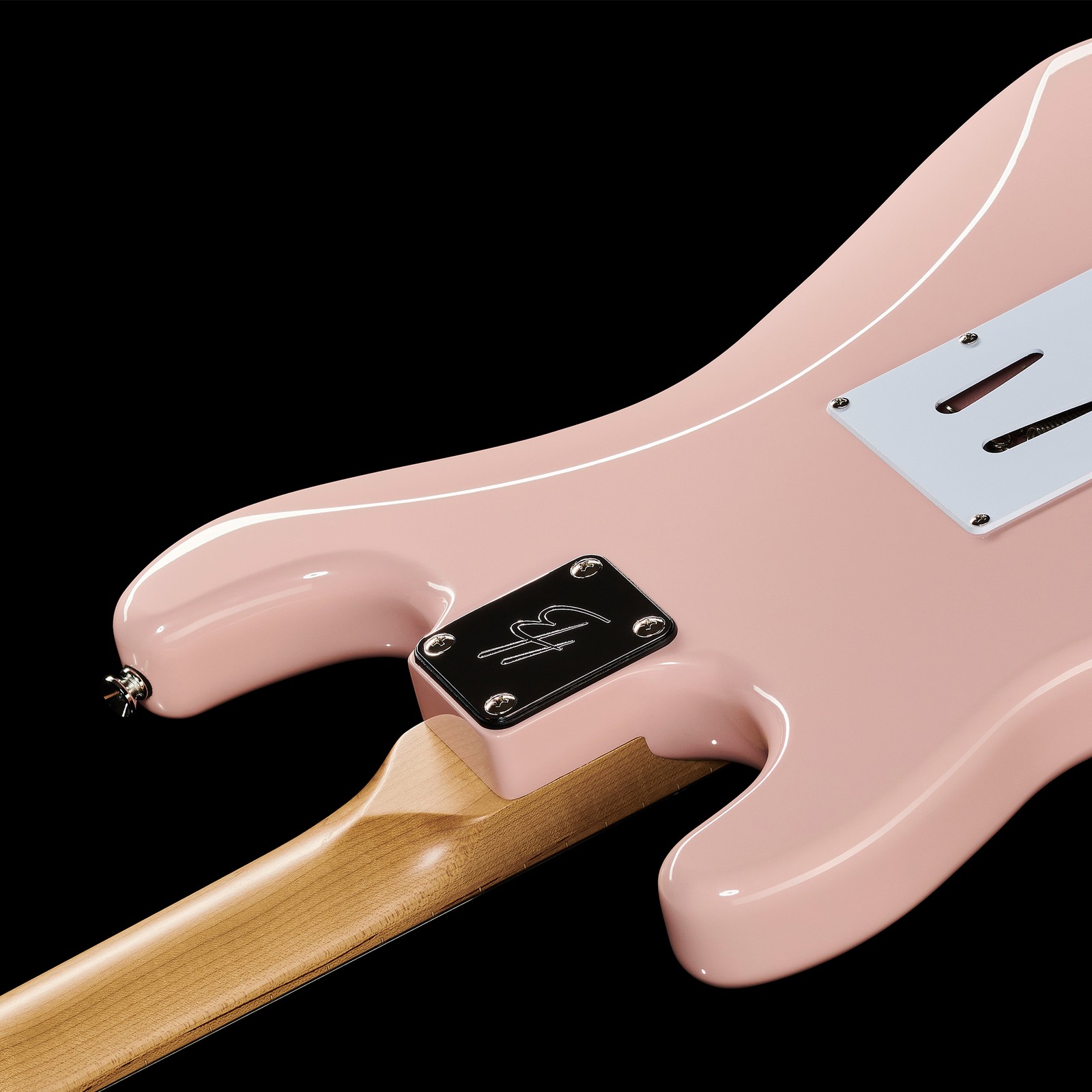 Rückseite der Harley Benton ST-62CC MN Shell Pink