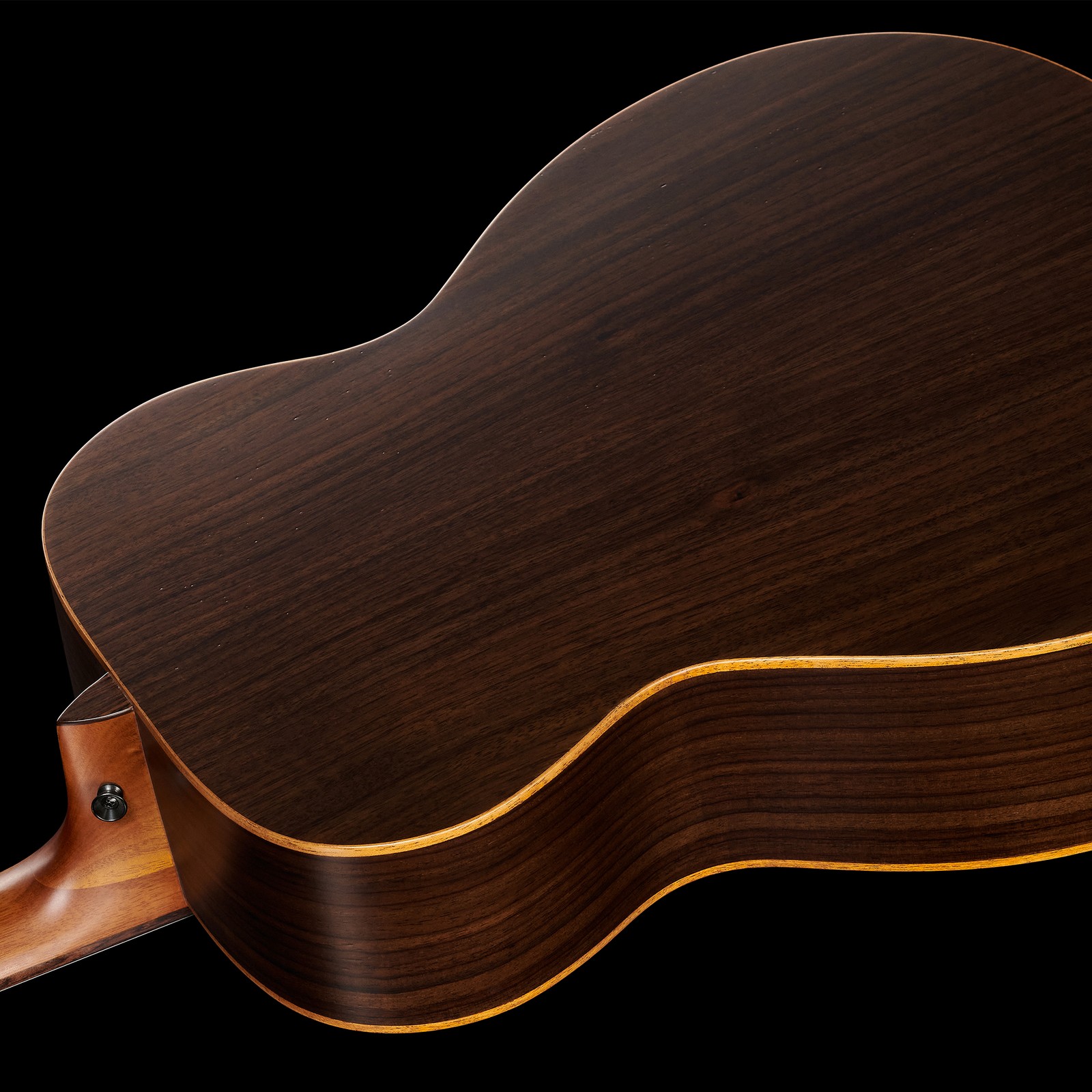 Rückseite der Harley Benton CLO-70ASR SBK AllSolid