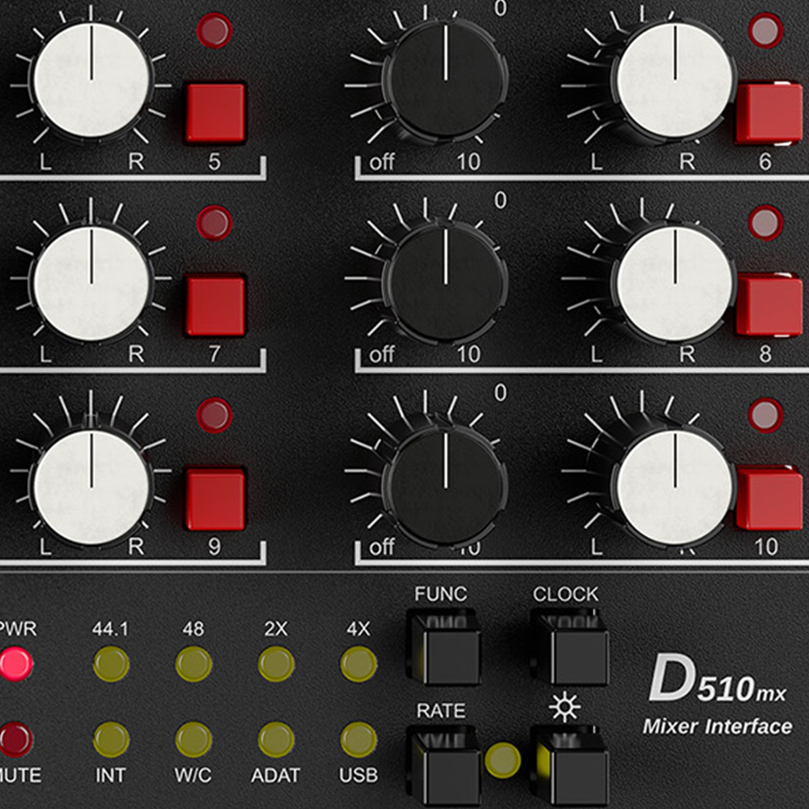 Harrison Audio D510r Mixer Module, Detail