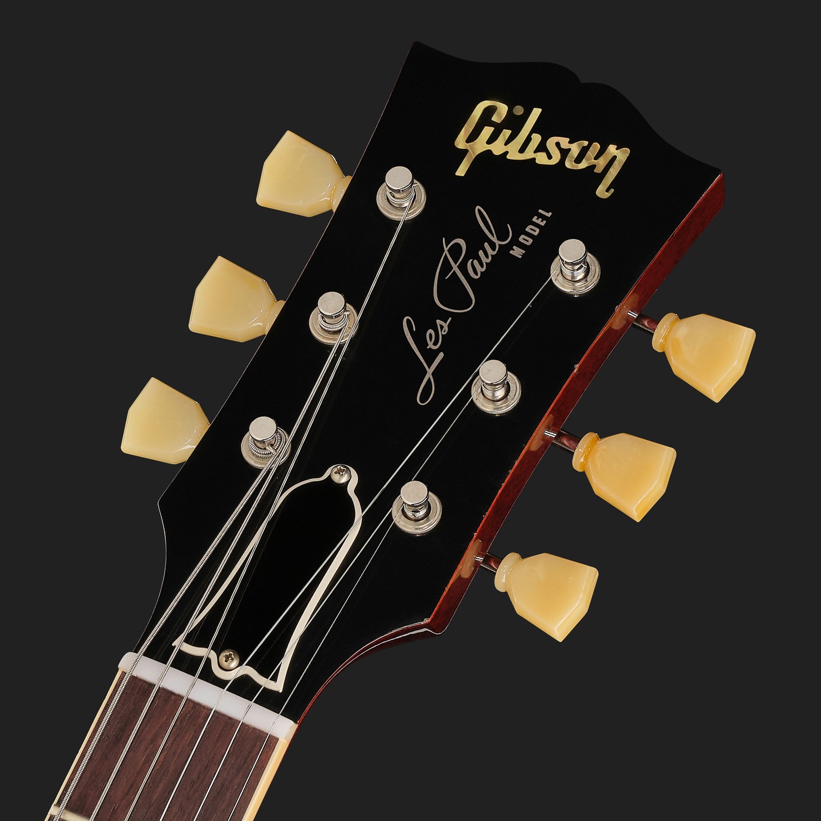 Kopfplatte der Gibson 59 LP Standard HPT Amber B #2