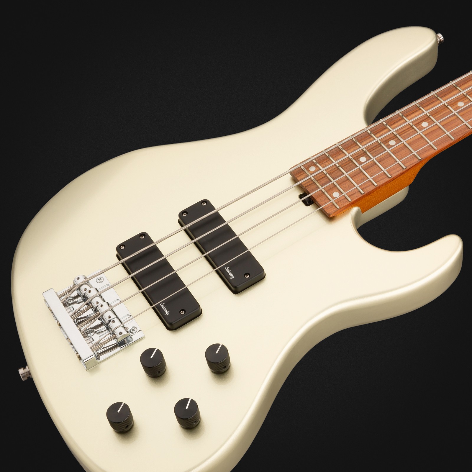 Top, Sadowsky MetroExpress 24 Modern 4 Morado Champagne, bass guitar