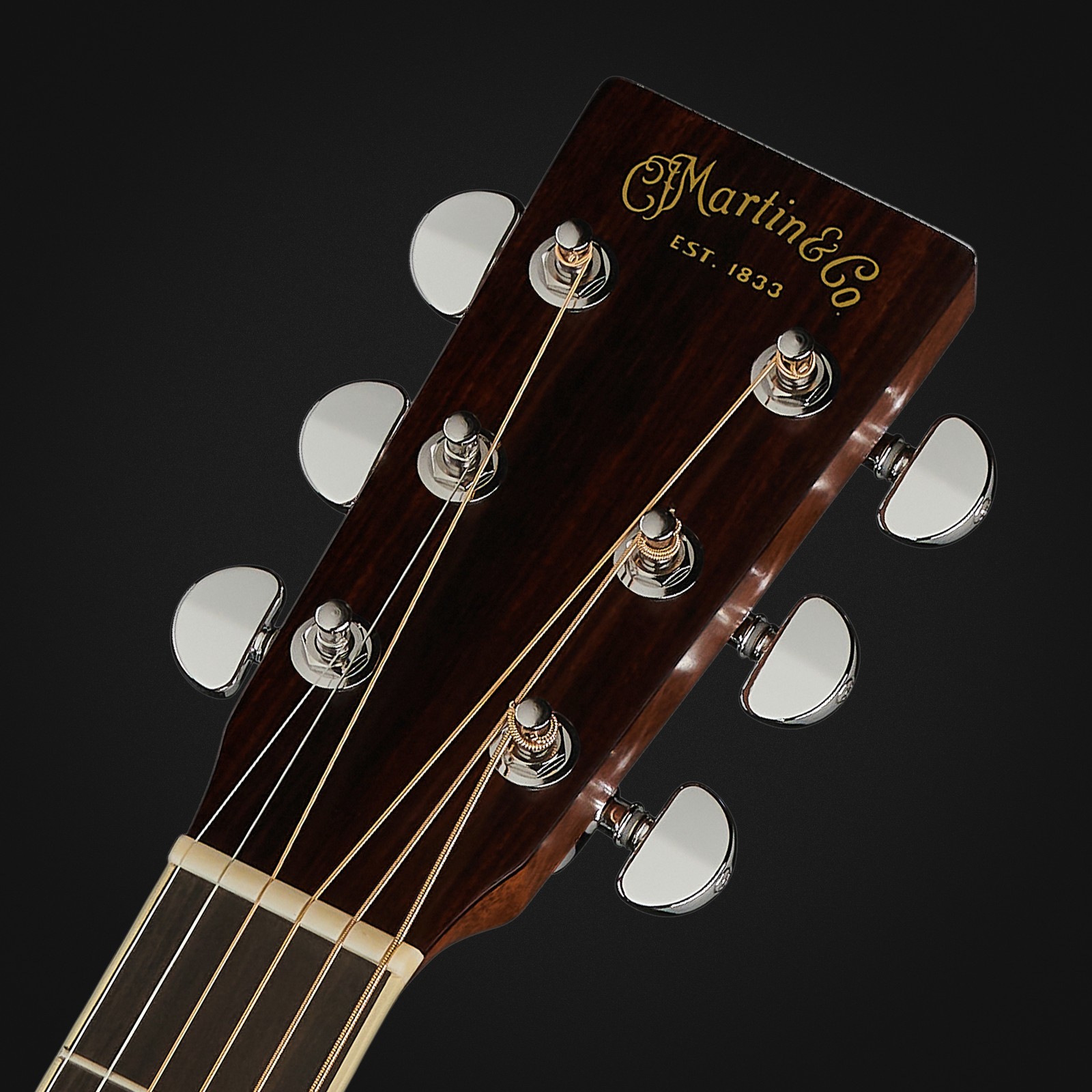 Kopfplatte der Martin Guitars HD35 LH