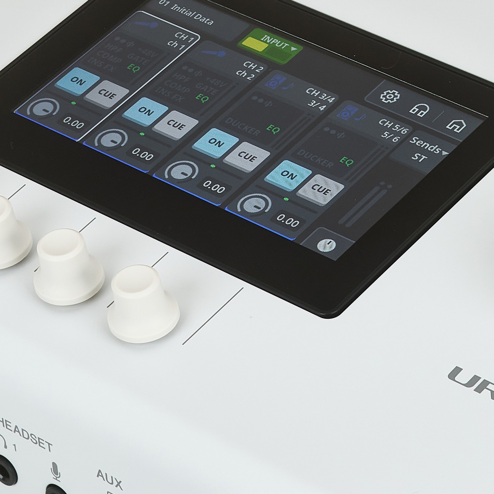 Yamaha URX22 WH, 2-Kanal USB 2.0 Audiointerface