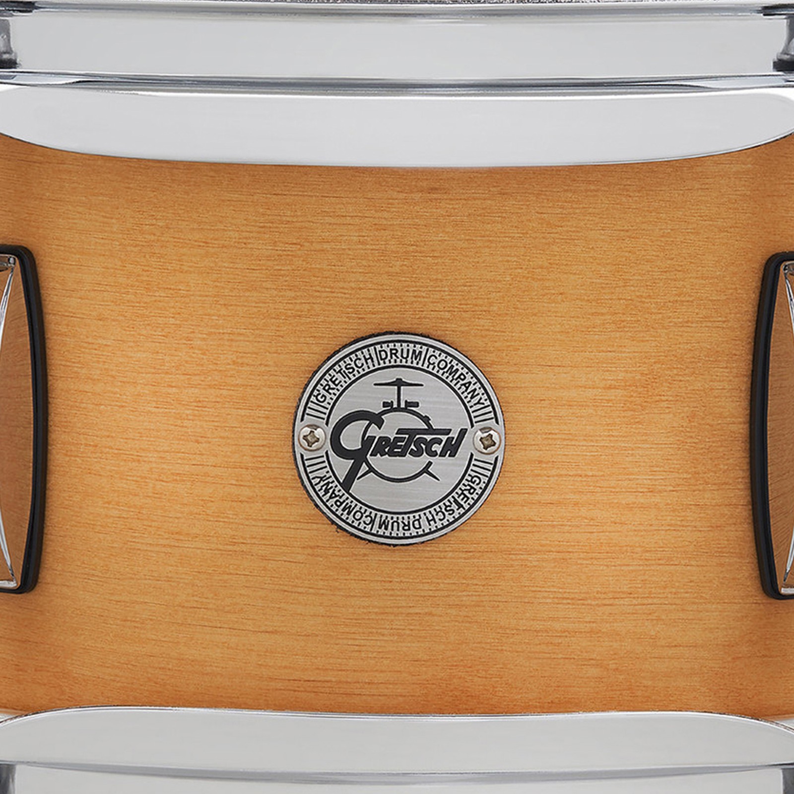 Manufacturer's logo on the Gretsch Drums 12"x5.5" Full Range Birch Snare Drum