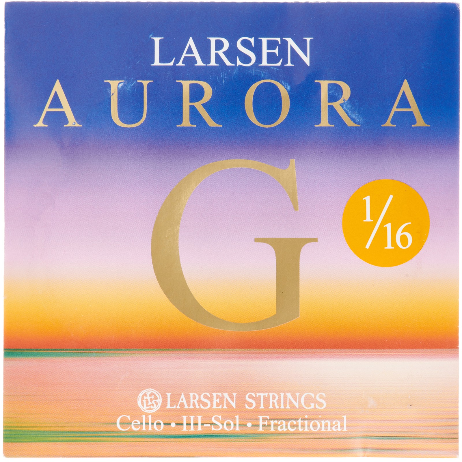 Larsen Aurora Cello G String 1/16 Med