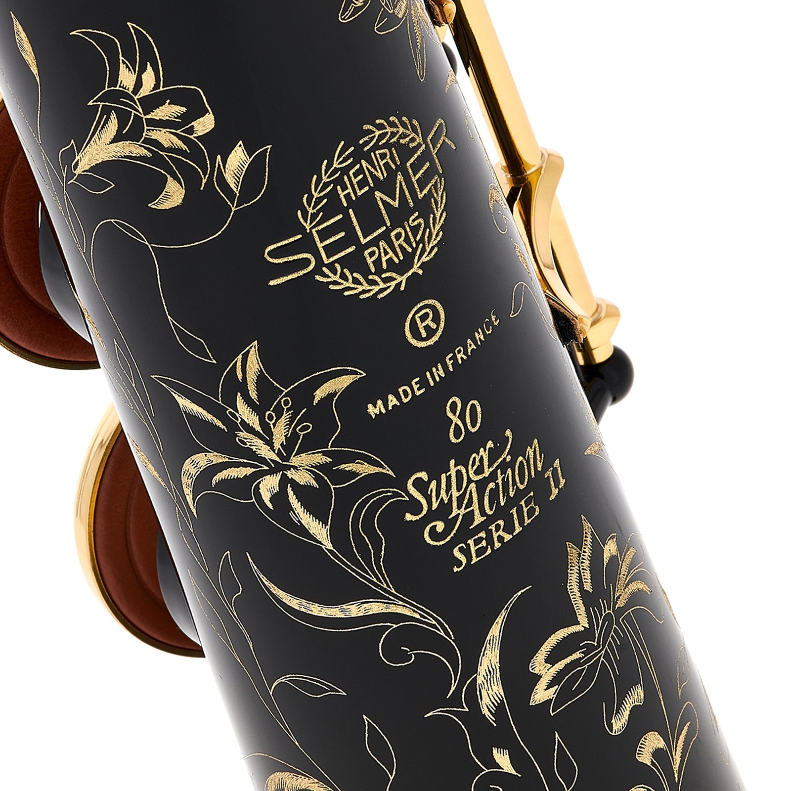 Logo auf dem Selmer SE-S2B Soprano Sax Black
