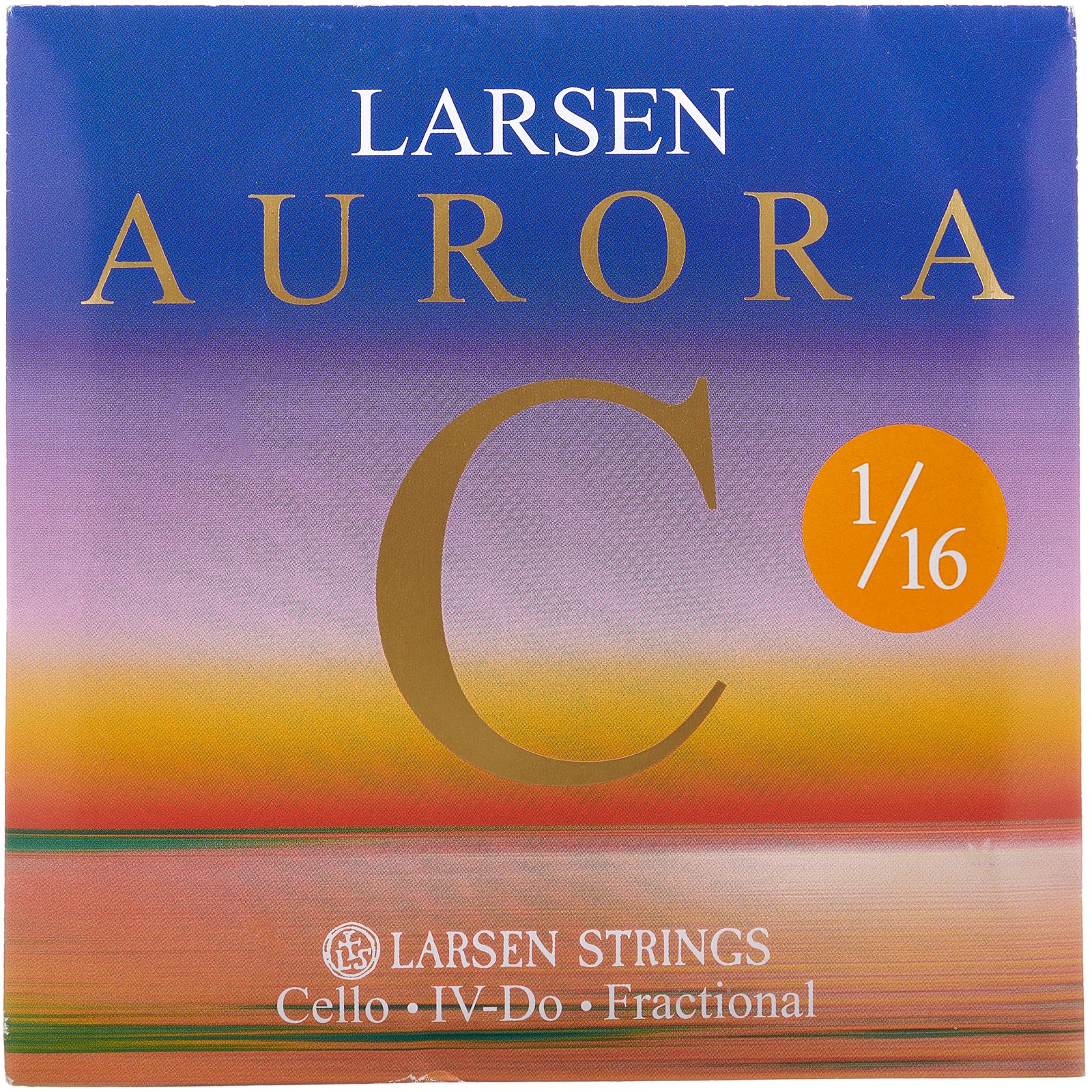 Larsen Aurora Cello C String 1/16 Med
