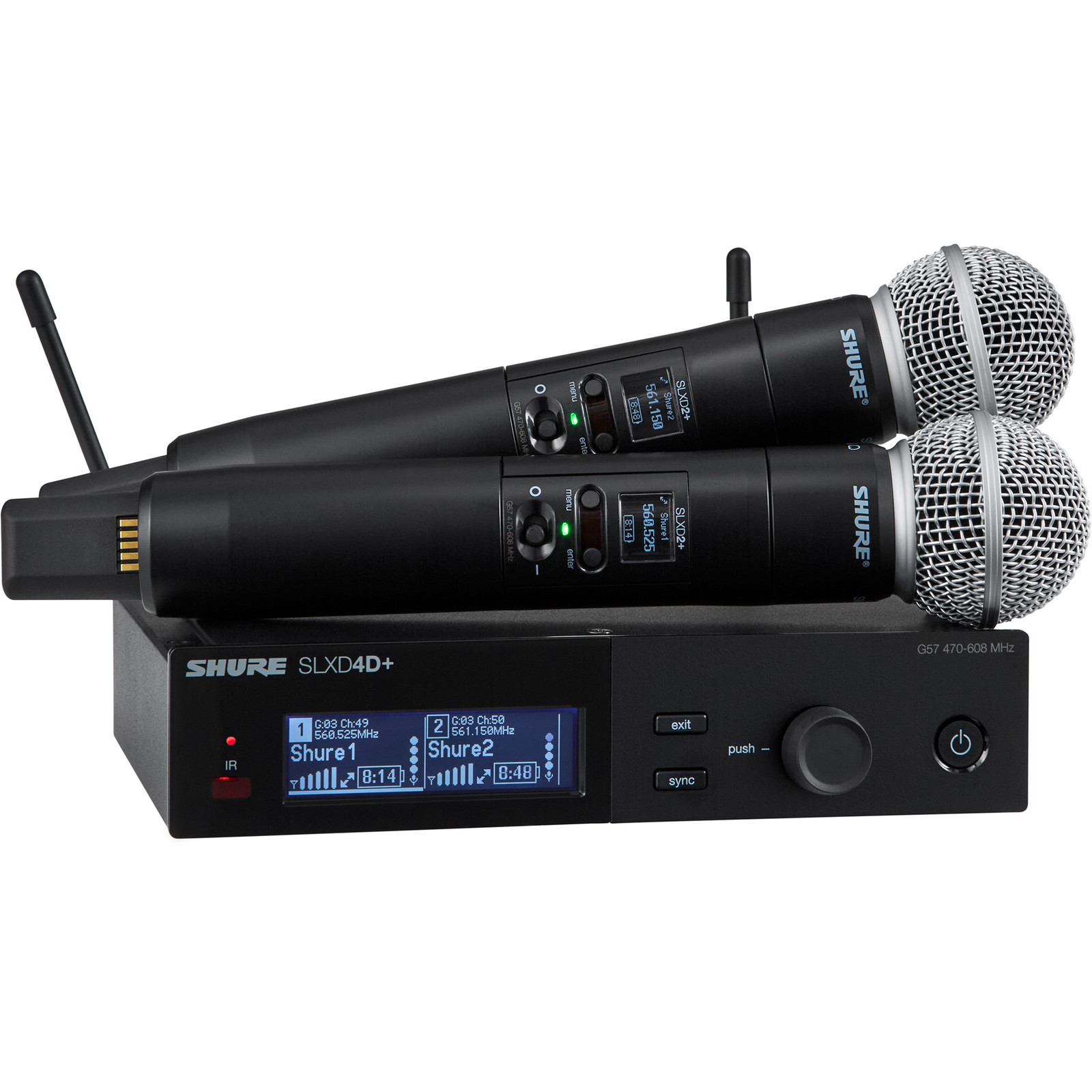 Shure SLXD24D+E/SM58 G65